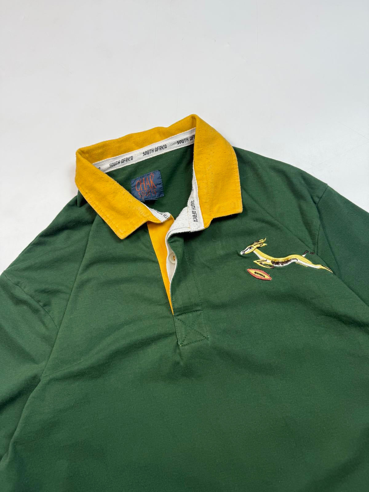 Vintage South Africa springboks rugby union shirt (L)