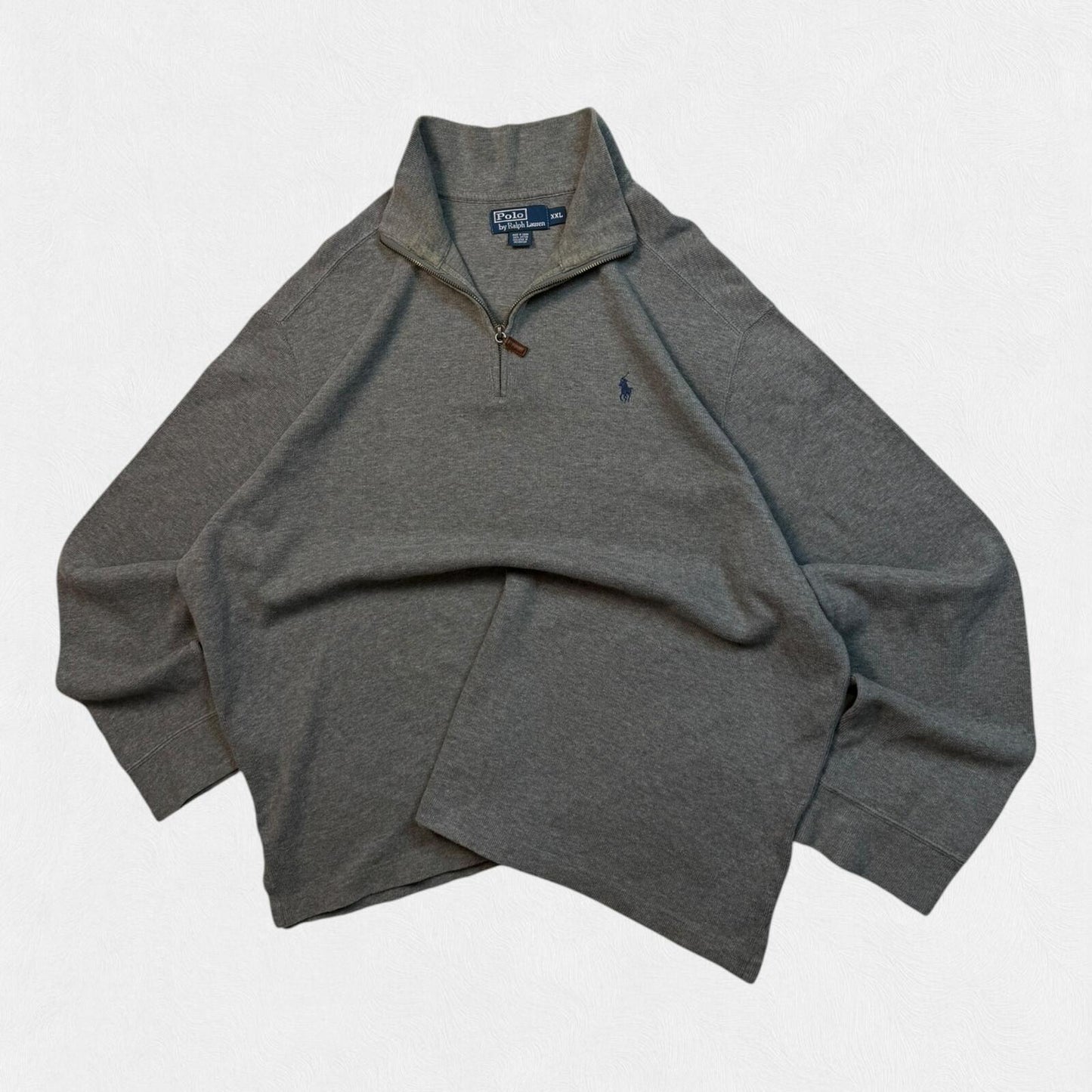 Vintage Polo Ralph Lauren quarter zip sweatshirt (XXL)