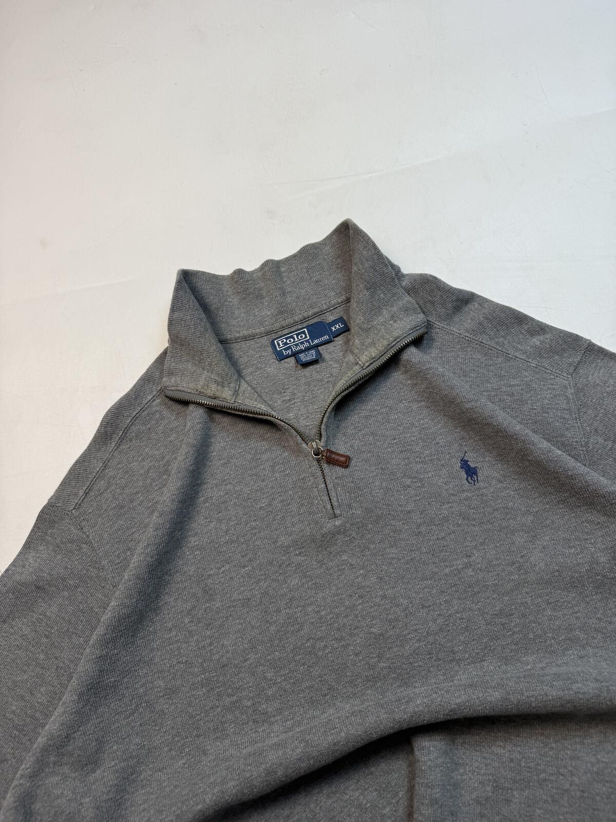 Vintage Polo Ralph Lauren quarter zip sweatshirt (XXL)