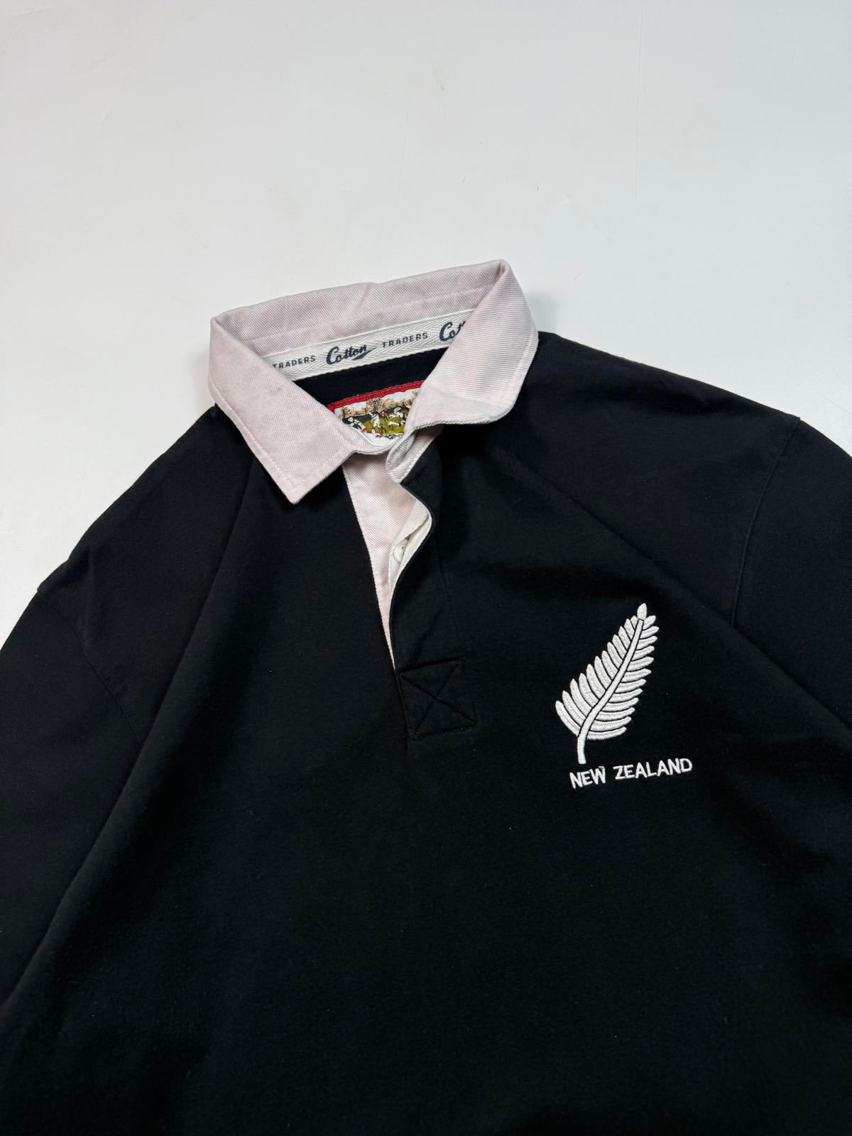 Vintage 90s New Zealand cotton traders rugby shirt (L)