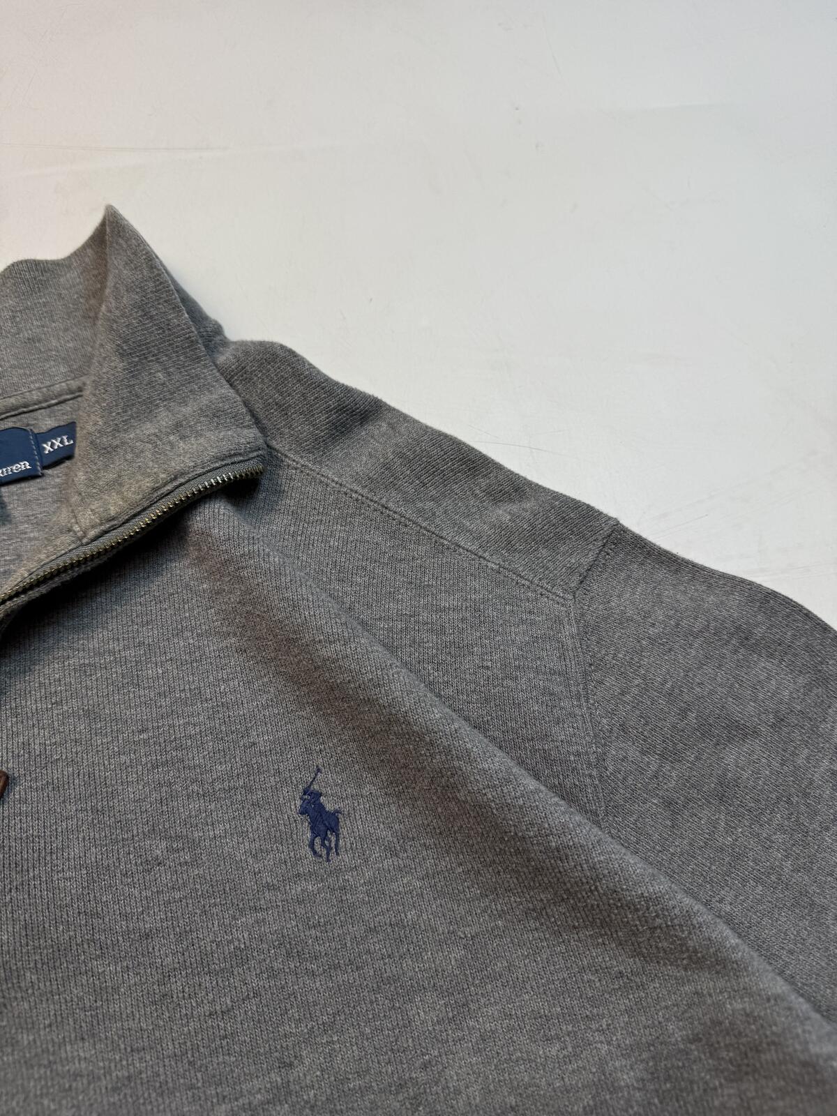 Vintage Polo Ralph Lauren quarter zip sweatshirt (XXL)
