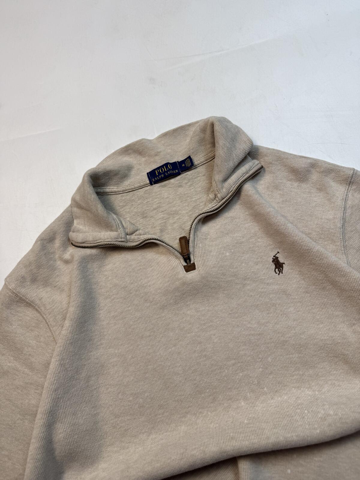 Polo Ralph Lauren quarter zip sweatshirt (M)