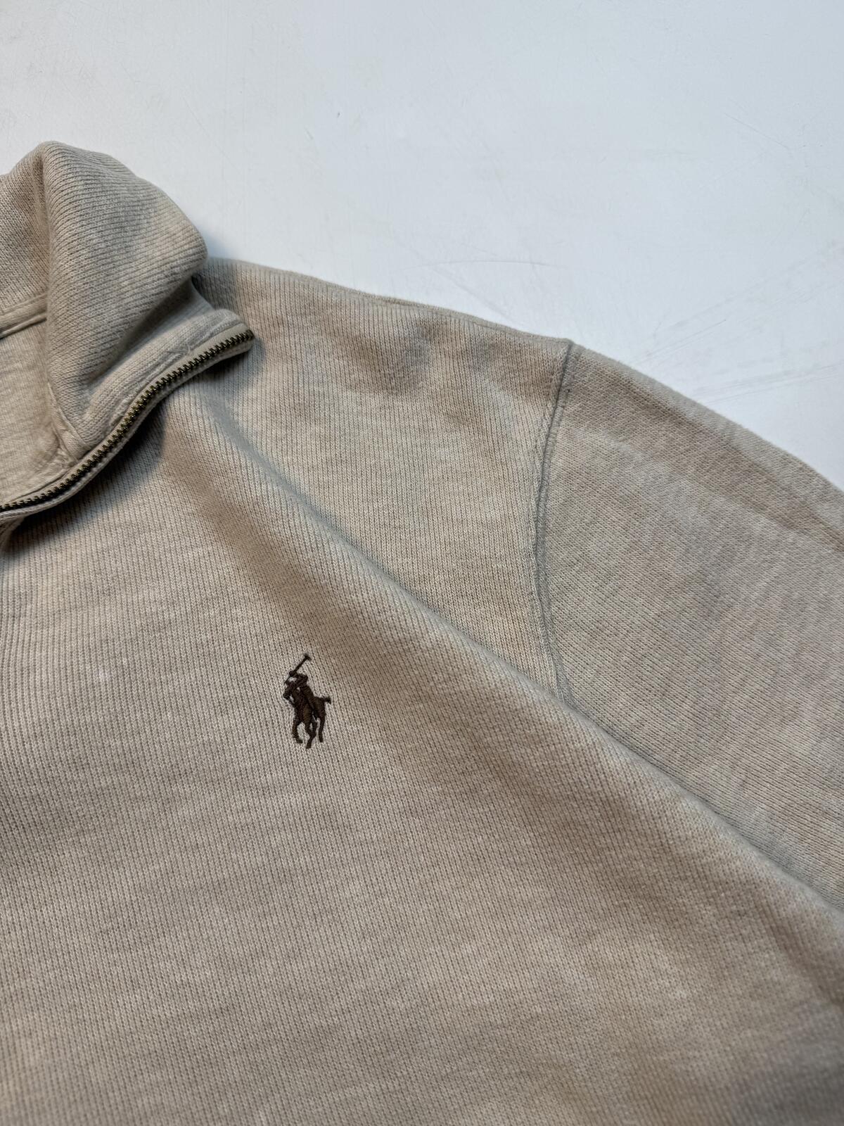 Polo Ralph Lauren quarter zip sweatshirt (M)
