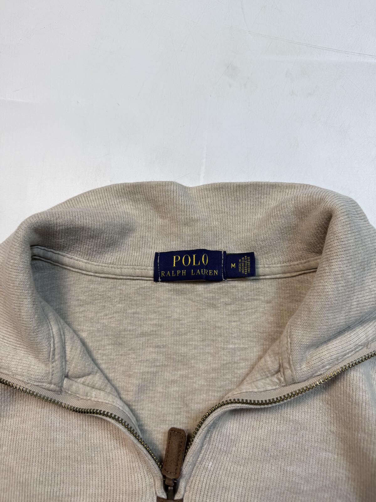 Polo Ralph Lauren quarter zip sweatshirt (M)
