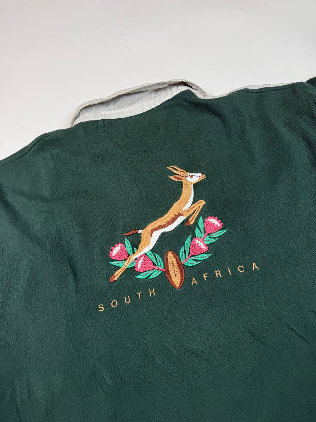 Vintage South Africa 1996 france tour rugby shirt (XXL)