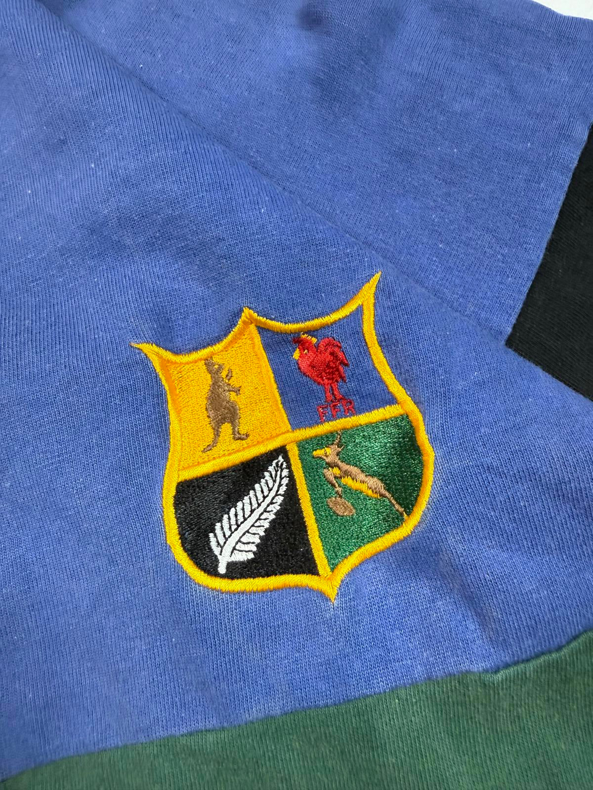 Vintage Rest of the world 1989 Cotton Oxford rugby union shirt (XL)