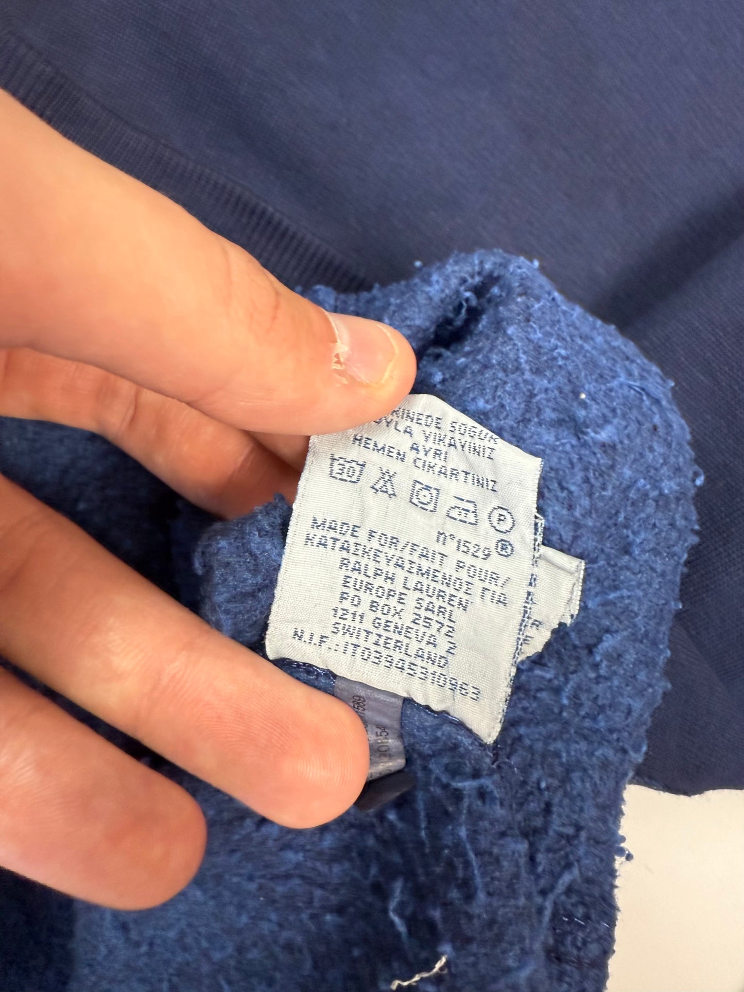 Polo Ralph Lauren full zip hoodie (XXL)