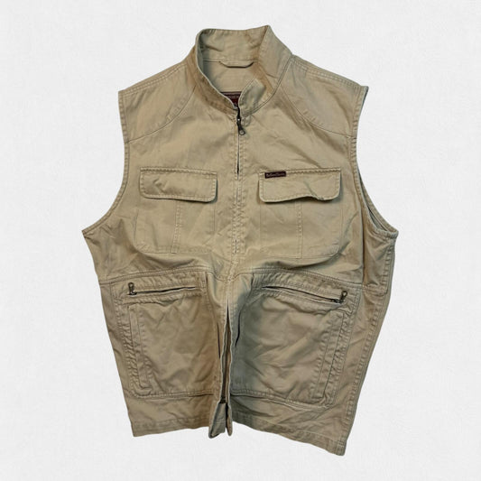 Vintage 90s Marlboro classics utility vest jacket (XL)