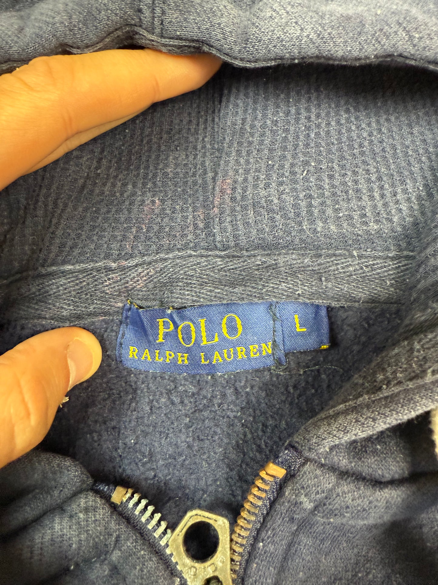 Polo Ralph Lauren full zip hoodie (L)
