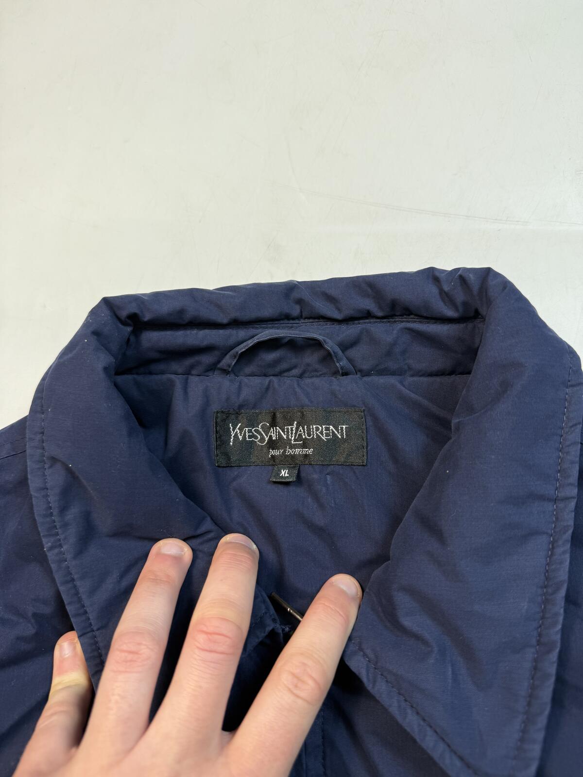 Vintage YSL Yves saint laurent harrington jacket (XL)