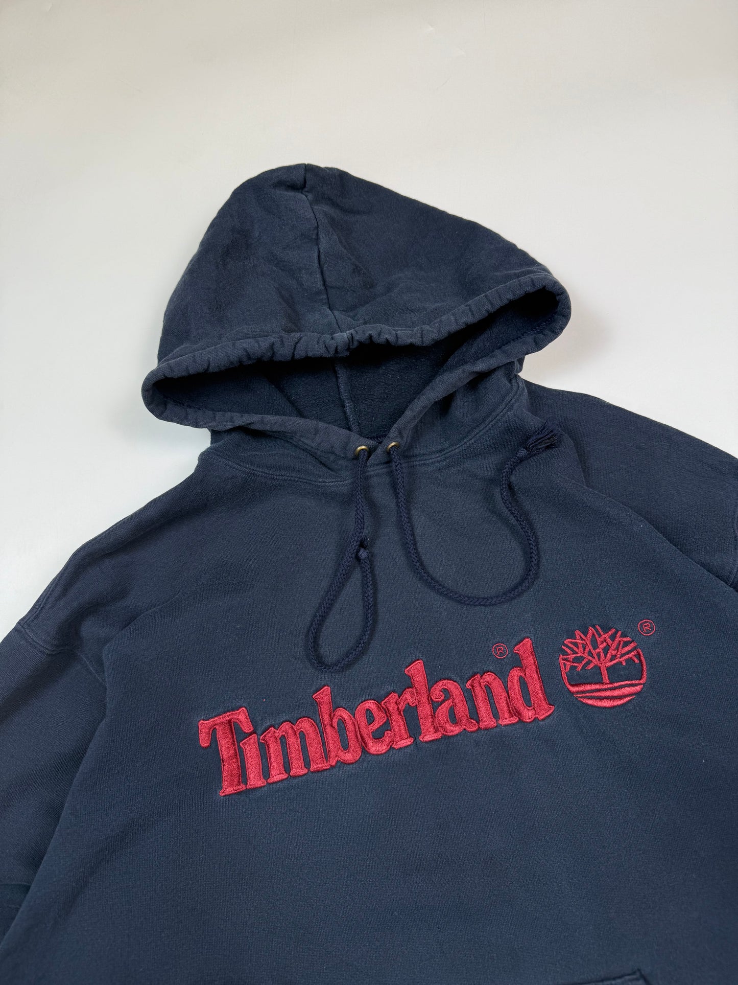 Vintage 90s Timberland spell out hoodie (XS)