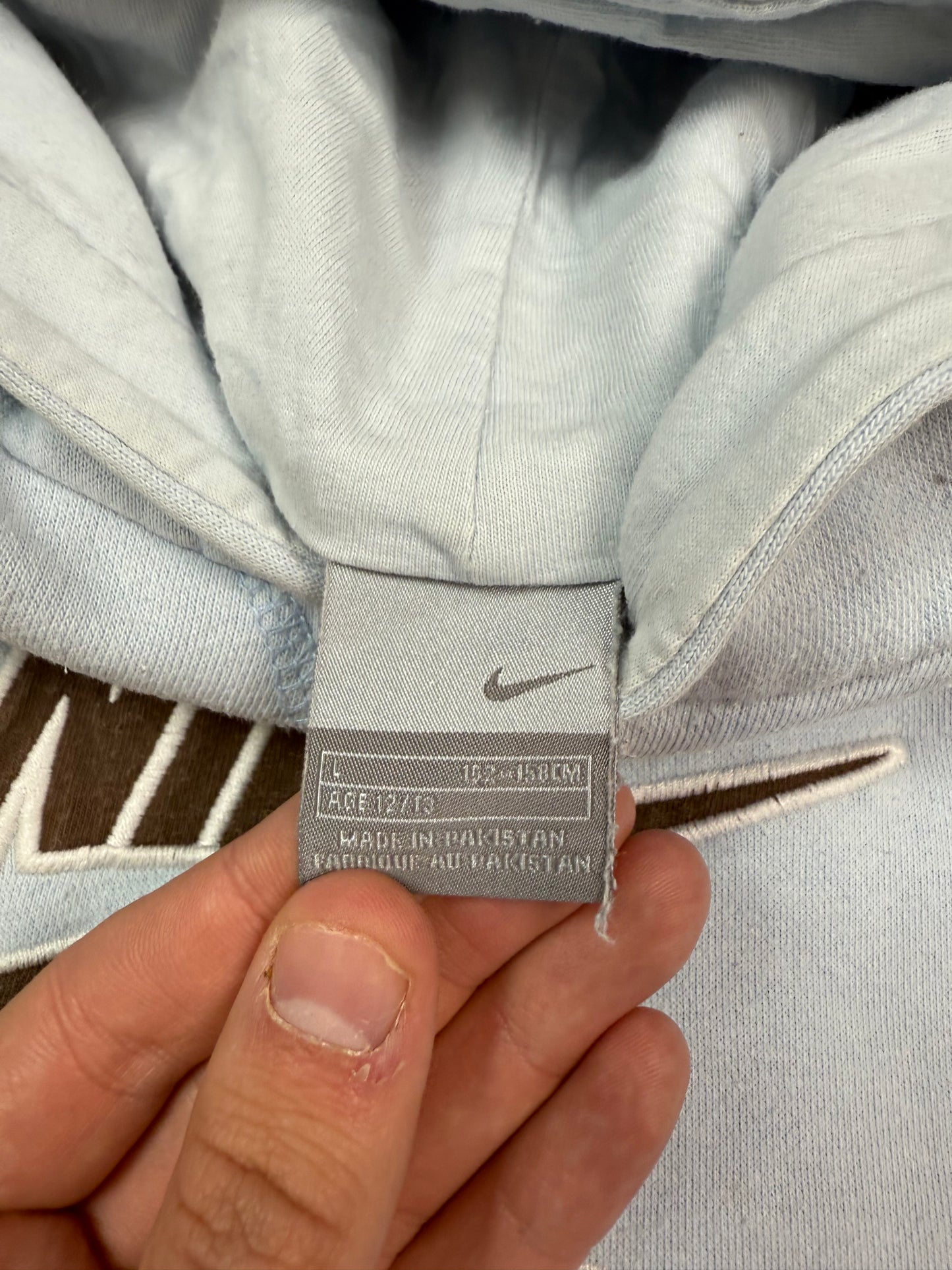 Vintage Nike air spell out hoodie (XS)