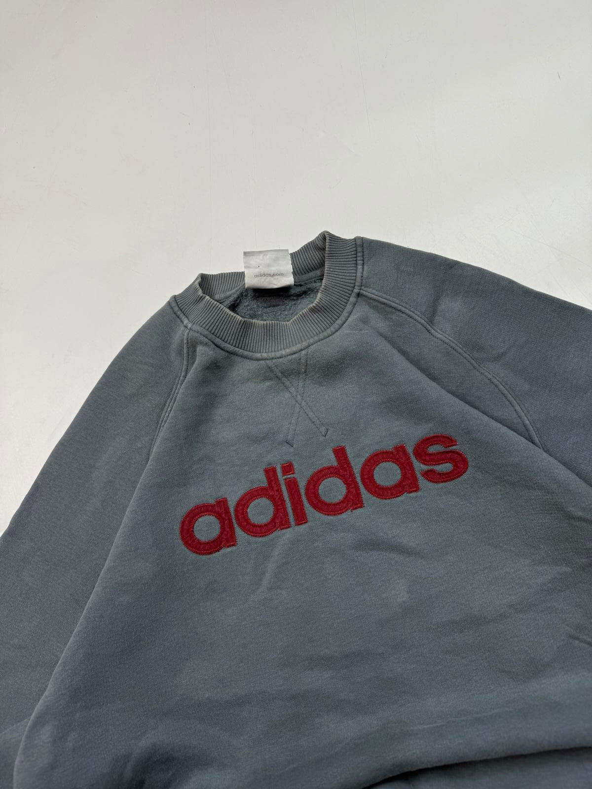 Vintage Adidas spell out sweatshirt (S)