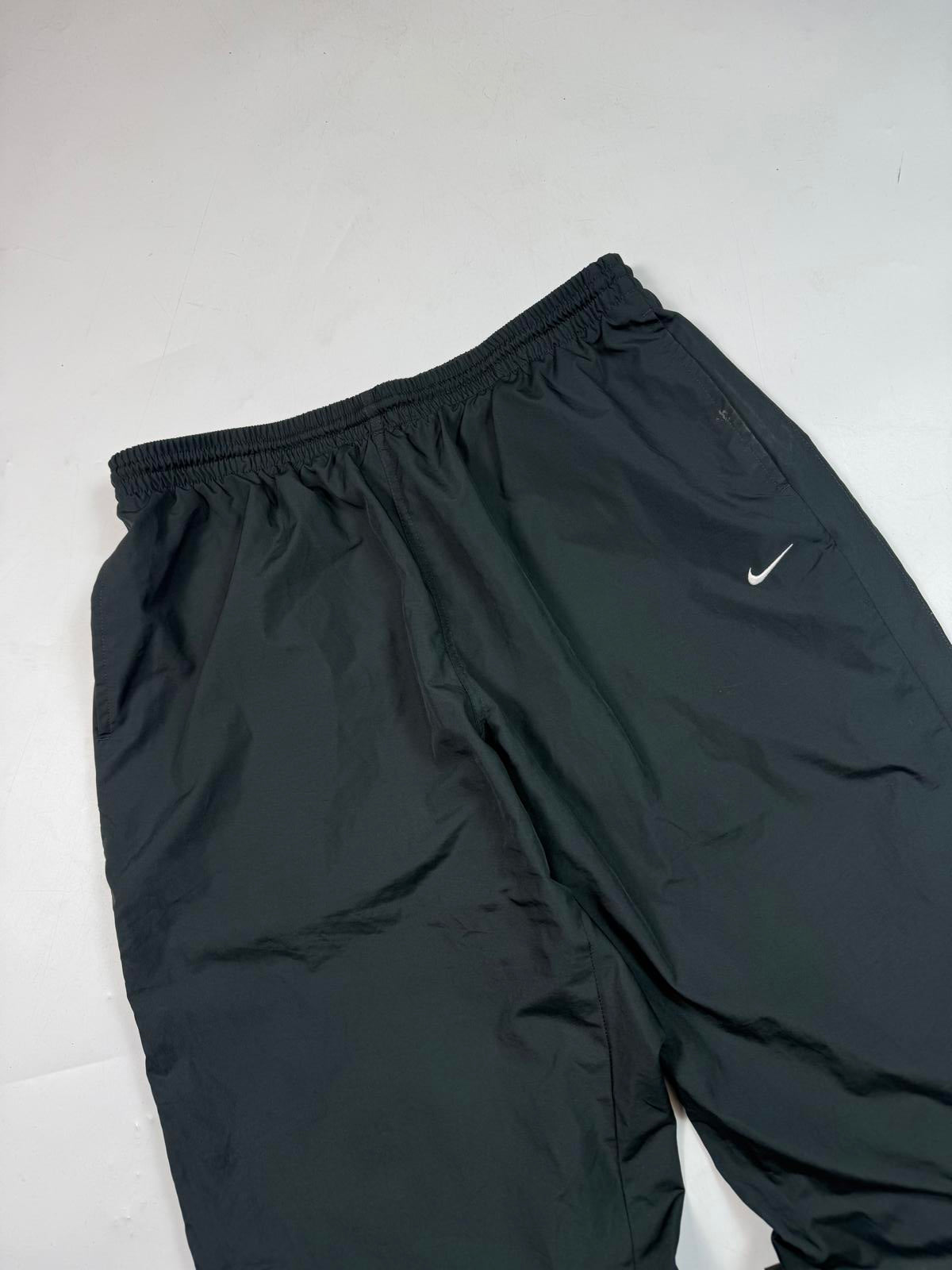 Vintage Nike mini swoosh baggy track pants (XL)