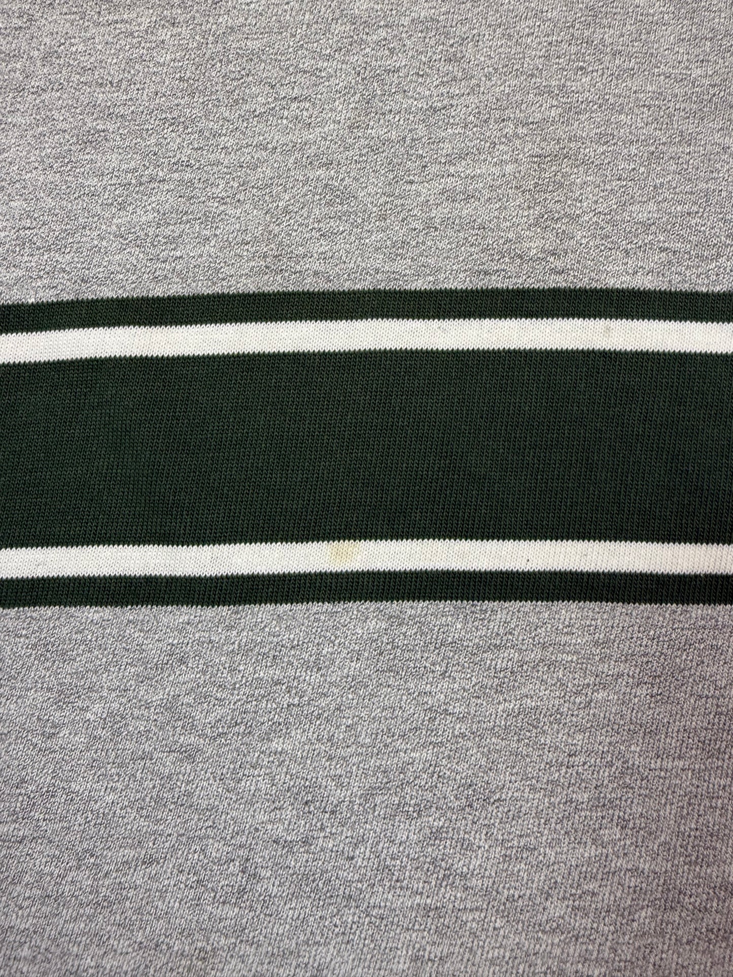 Vintage 90s Adidas striped rugby polo shirt (L)