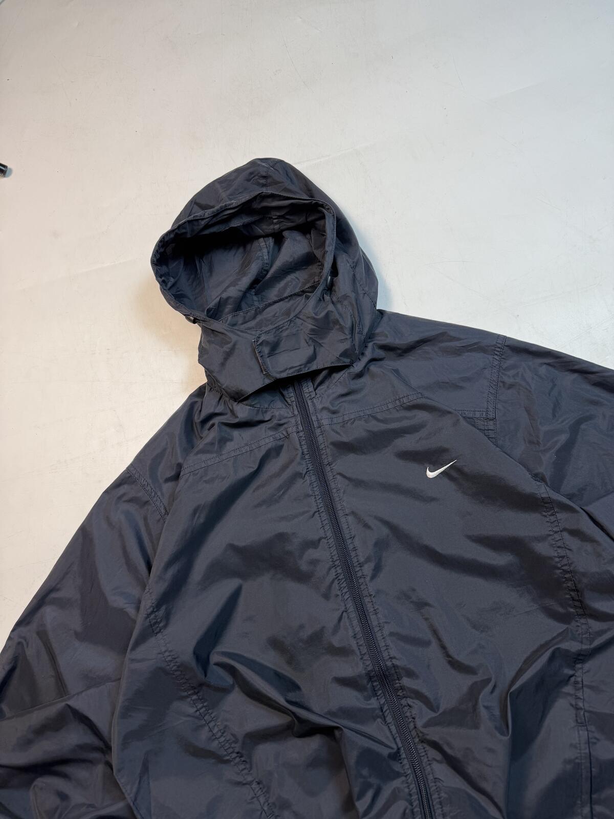 Vintage Y2K Nike lightweight hooded rain jacket (M)
