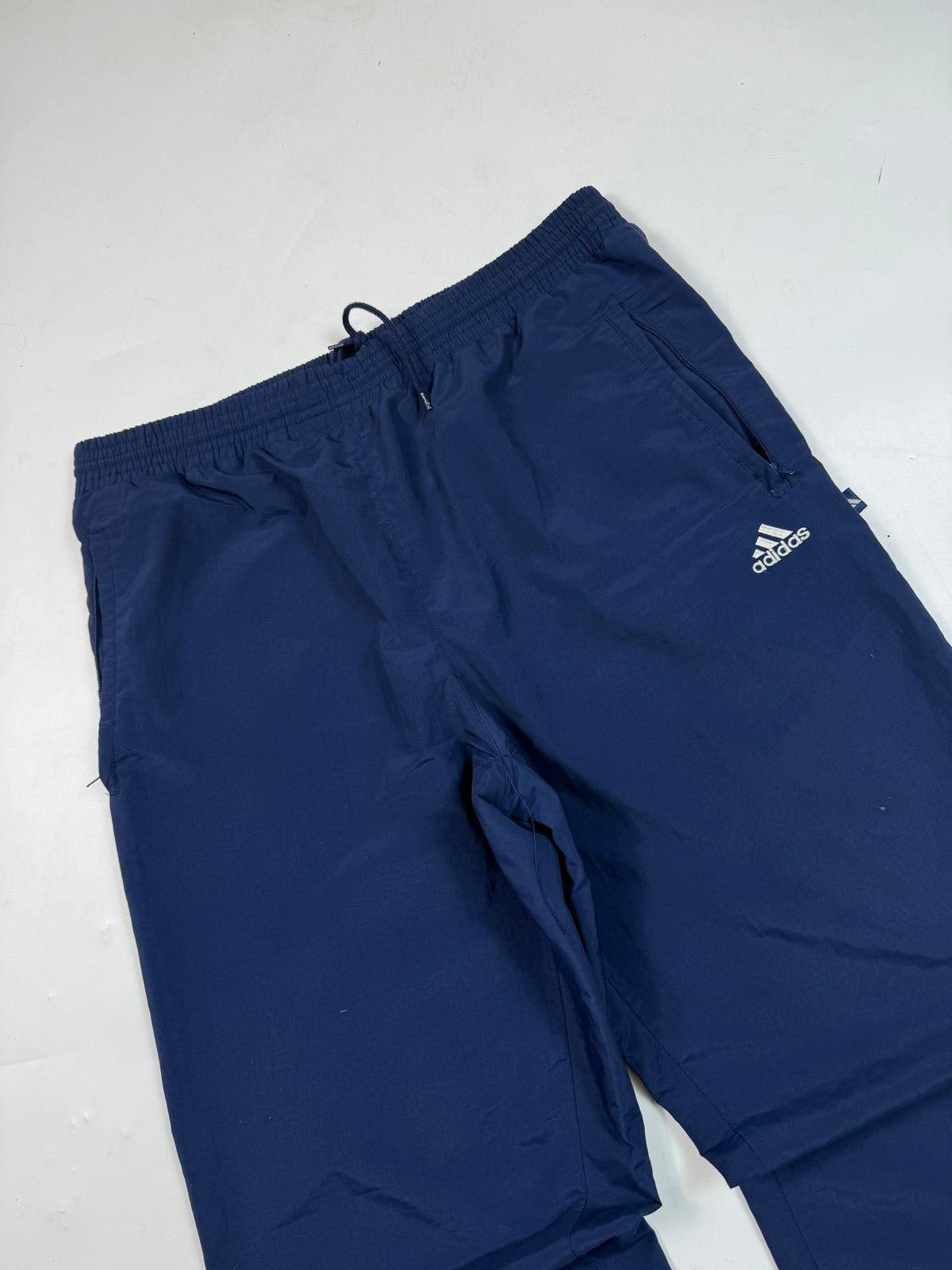 Vintage 90s adidas baggy track pants (L)