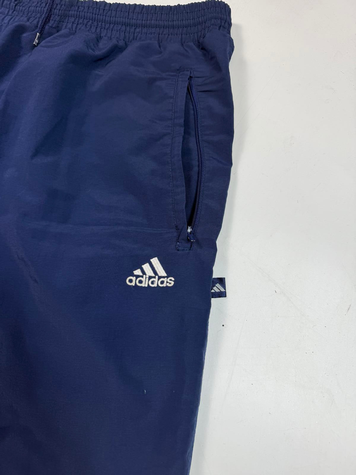 Vintage 90s adidas baggy track pants (L)