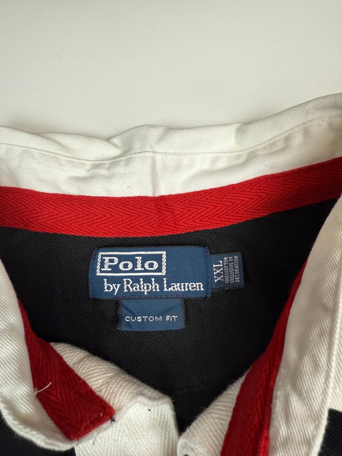 Vintage Polo Ralph Lauren Switzerland winter cup rugby polo shirt (XXL)