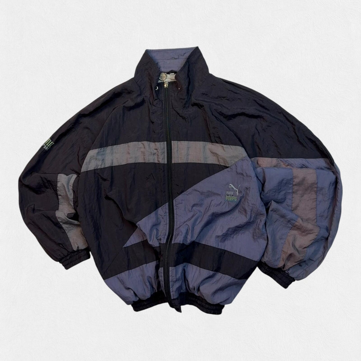 Vintage 90s Puma equipe shell track jacket (M)