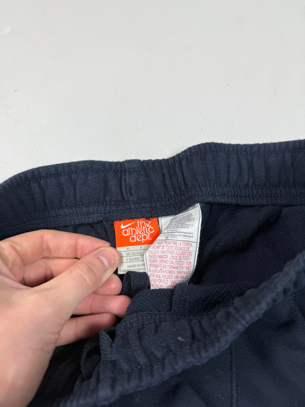 Vintage Nike side stripe baggy joggers (S)