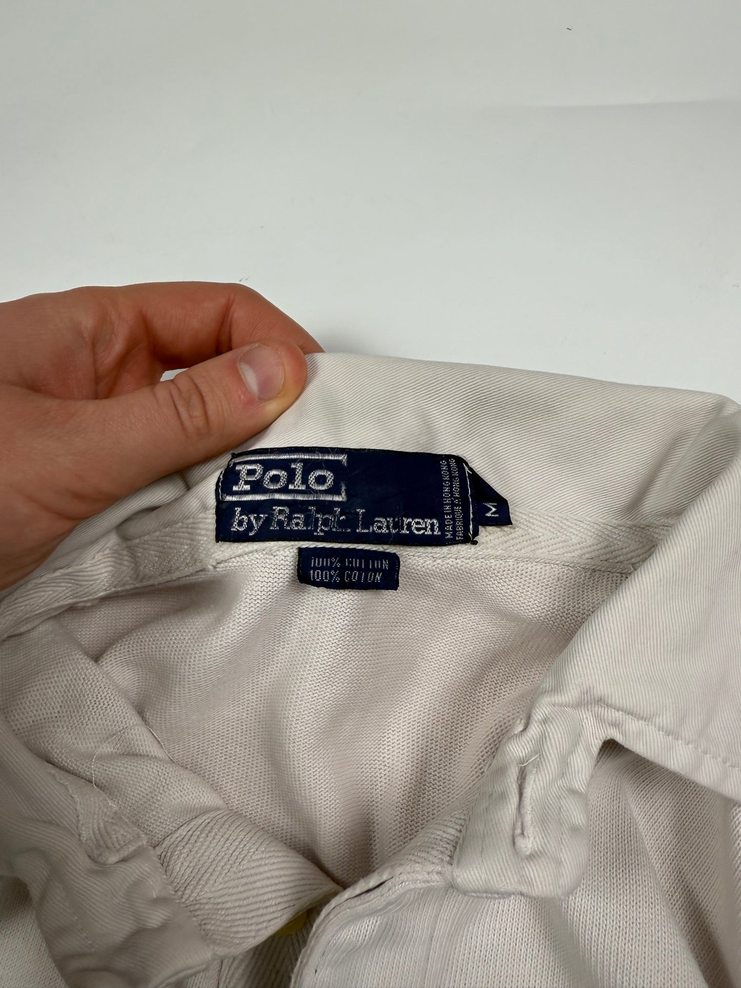 Vintage 90s Polo Ralph Lauren KSWISS rugby polo shirt (M)