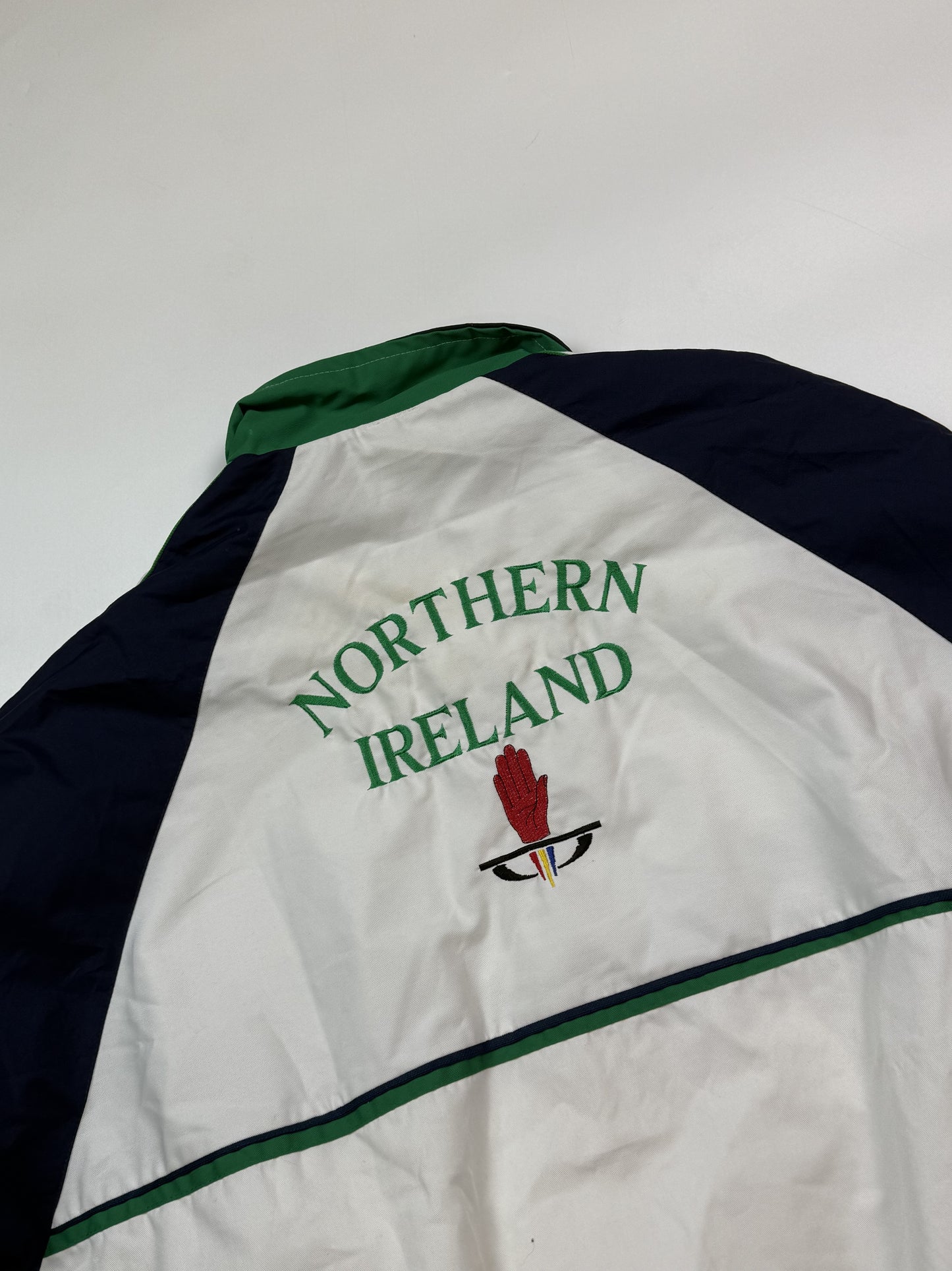 Vintage Northern Ireland Commonwealth games 2006 track jacket (XL)