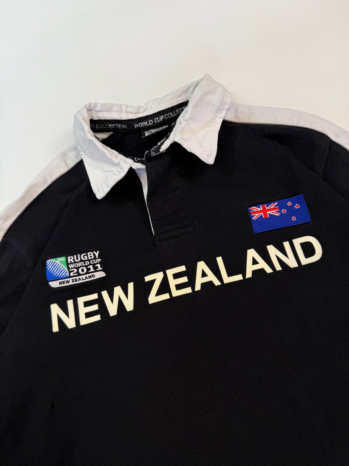 New Zealand all blacks rugby world cup 2011 shirt (S)