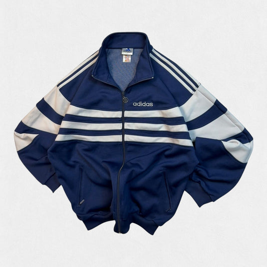 Vintage 90s adidas originals striped track jacket (XL)