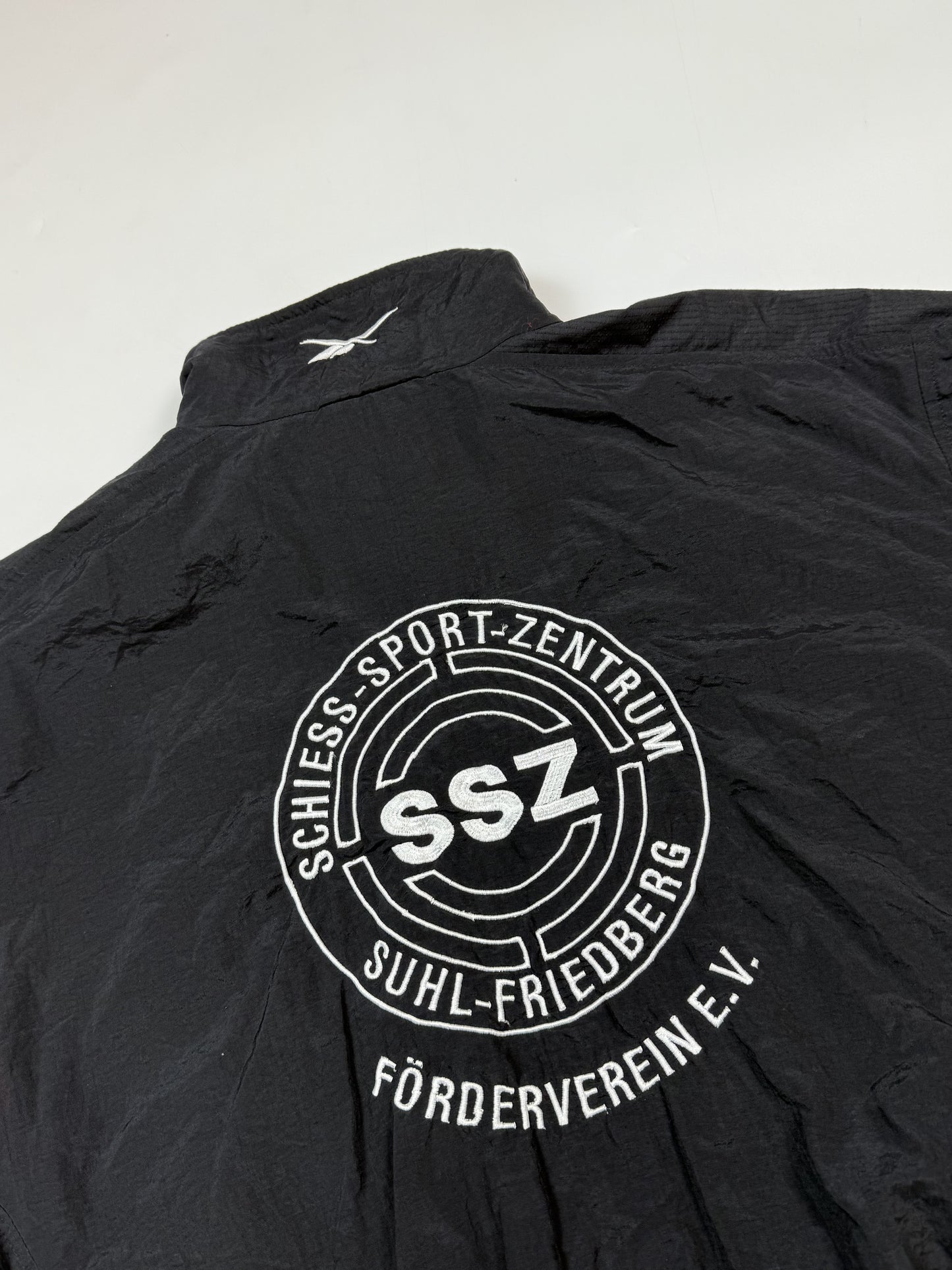 Vintage Reebok spell out track jacket (M)