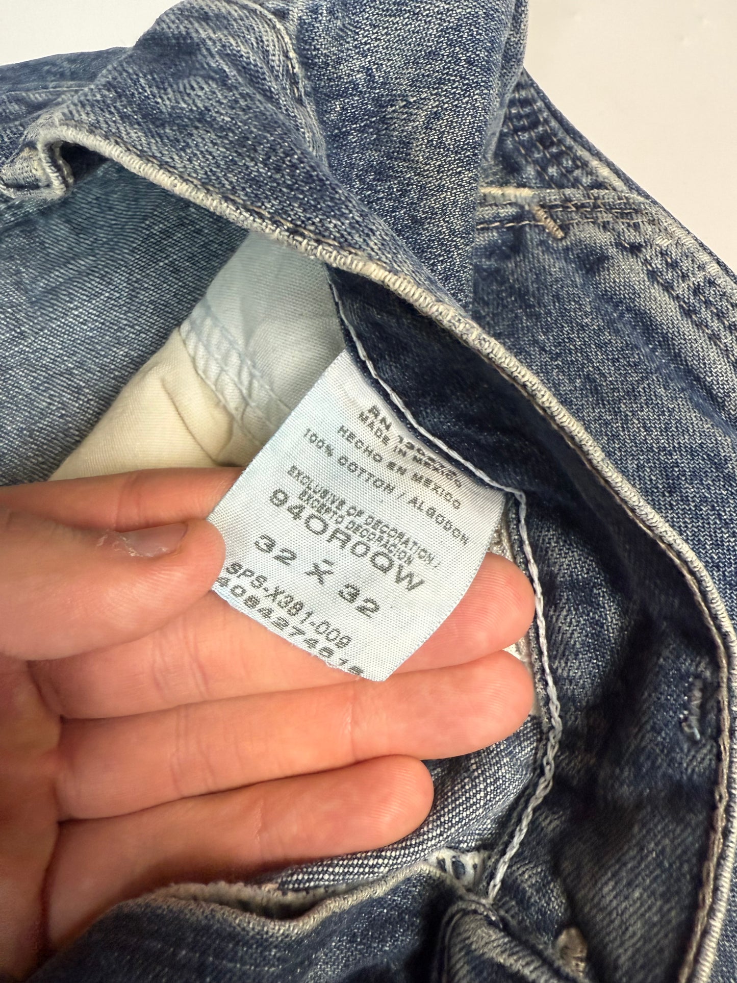 Vintage Wrangler originals baggy carpenter jeans (W32)