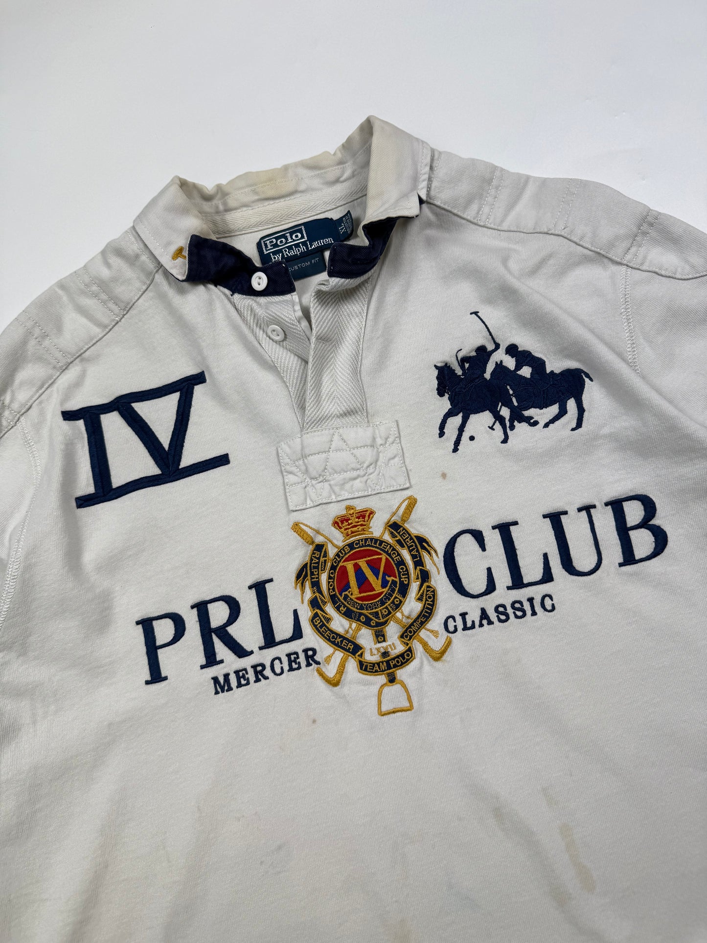 Vintage Polo Ralph Lauren mercer PRL club rugby polo shirt (XL)
