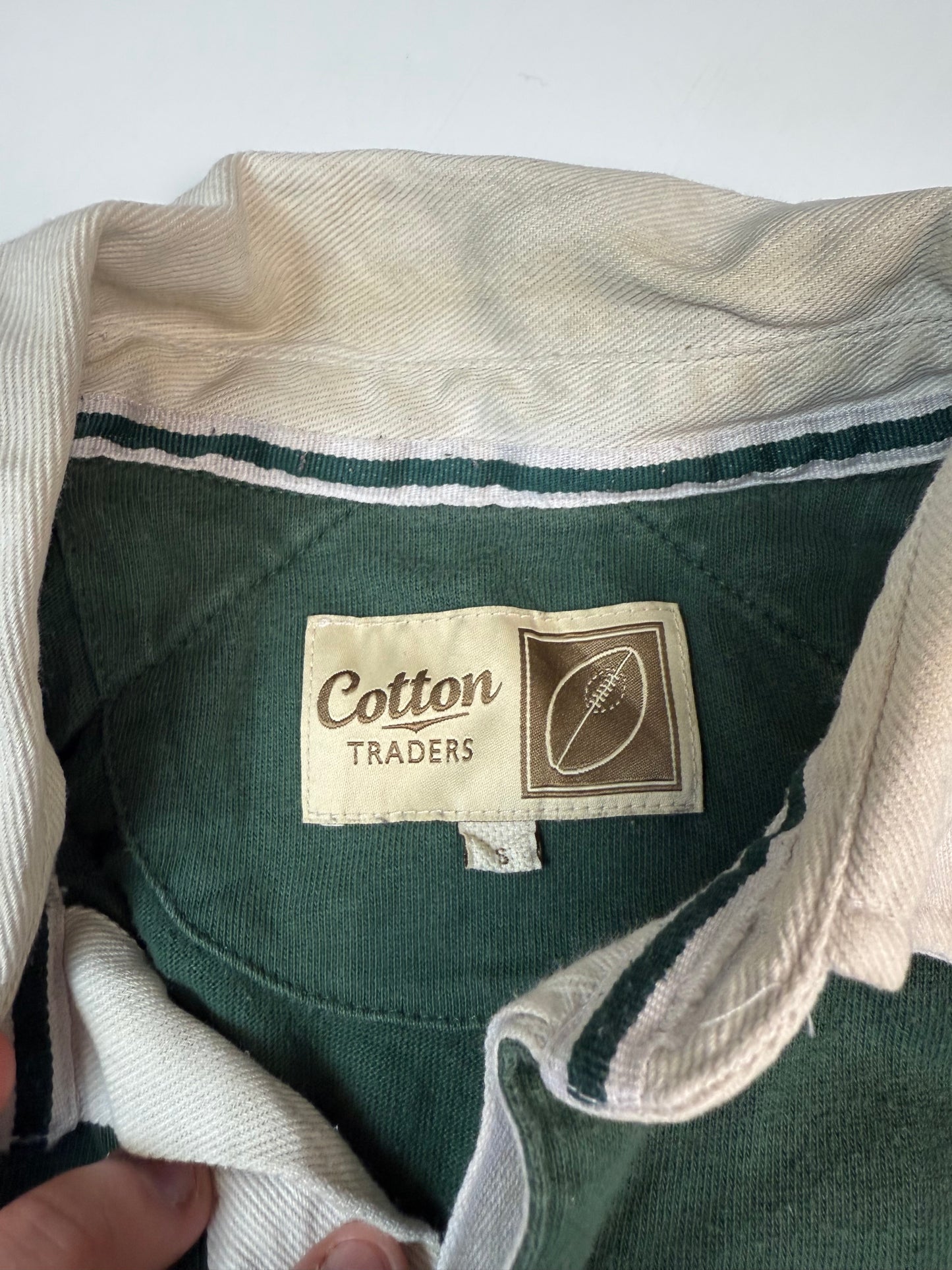 Vintage Ireland Cotton Traders rugby shirt (S)