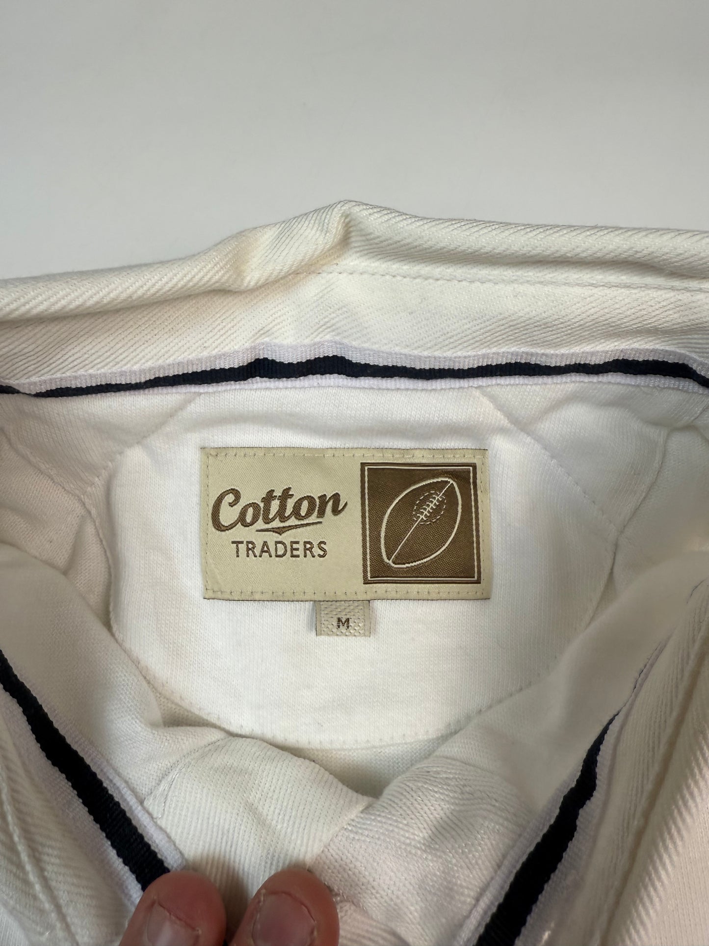 Vintage England Cotton Traders rugby shirt (M)