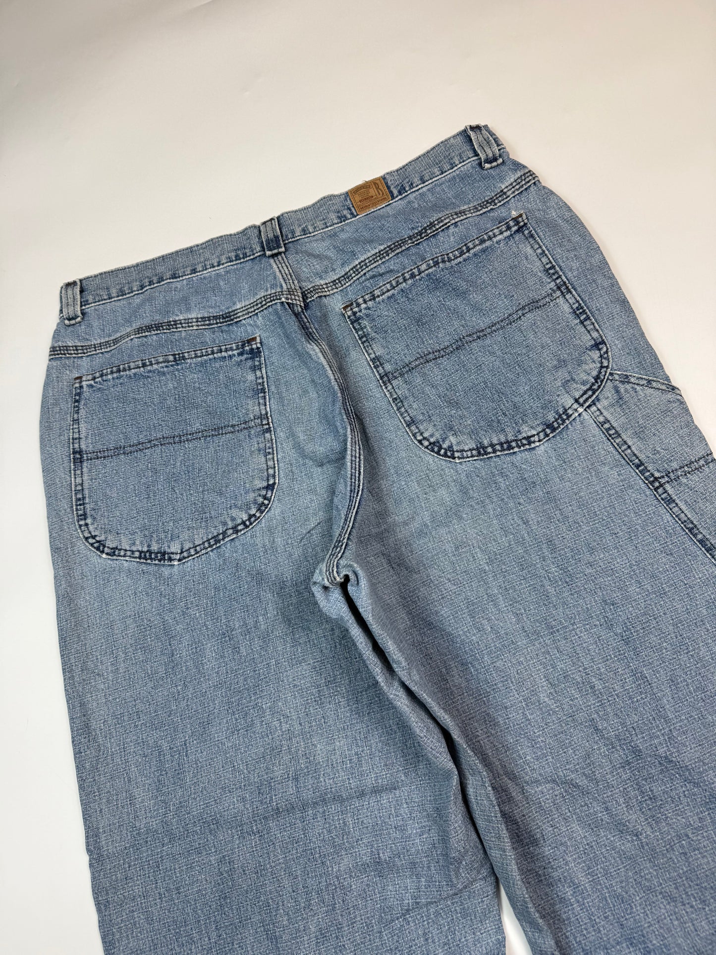 Baggy wide leg carpenter jeans (W38)