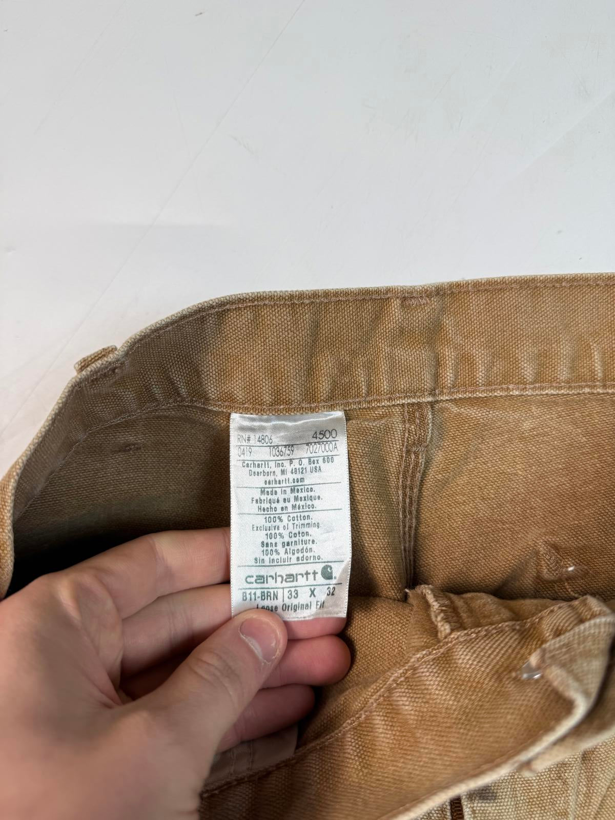 Carhartt baggy carpenter pants (W33)