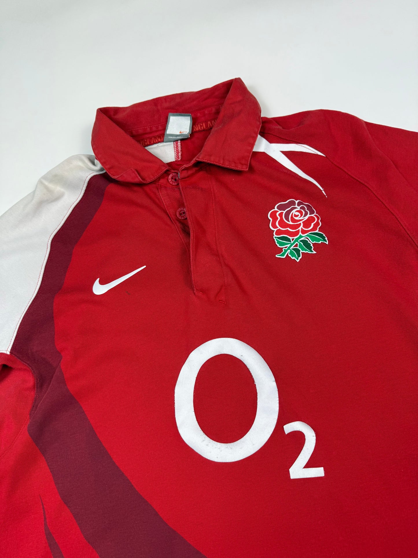 Vintage England 2007/08 Nike short sleeve rugby shirt (XL)