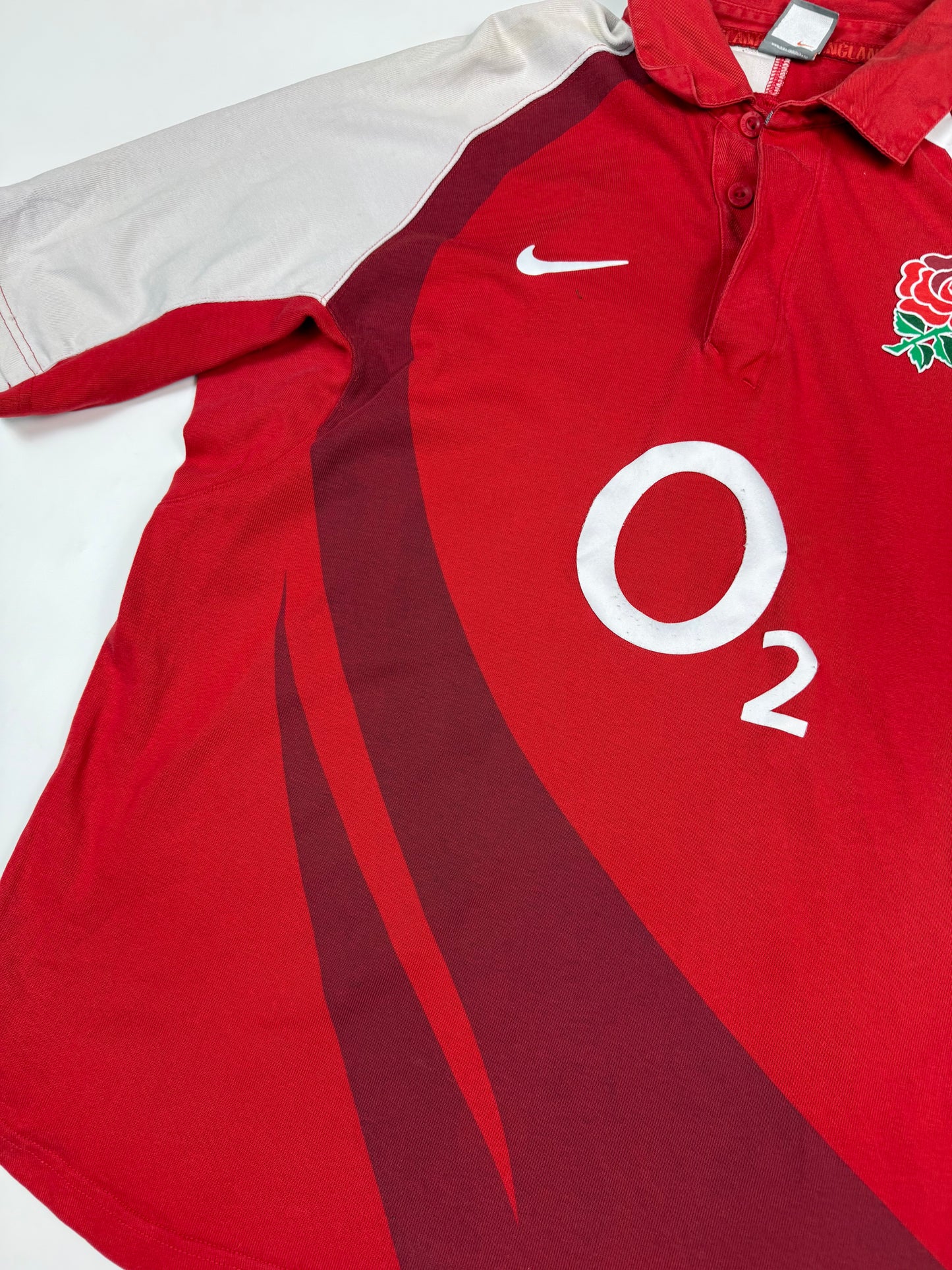 Vintage England 2007/08 Nike short sleeve rugby shirt (XL)