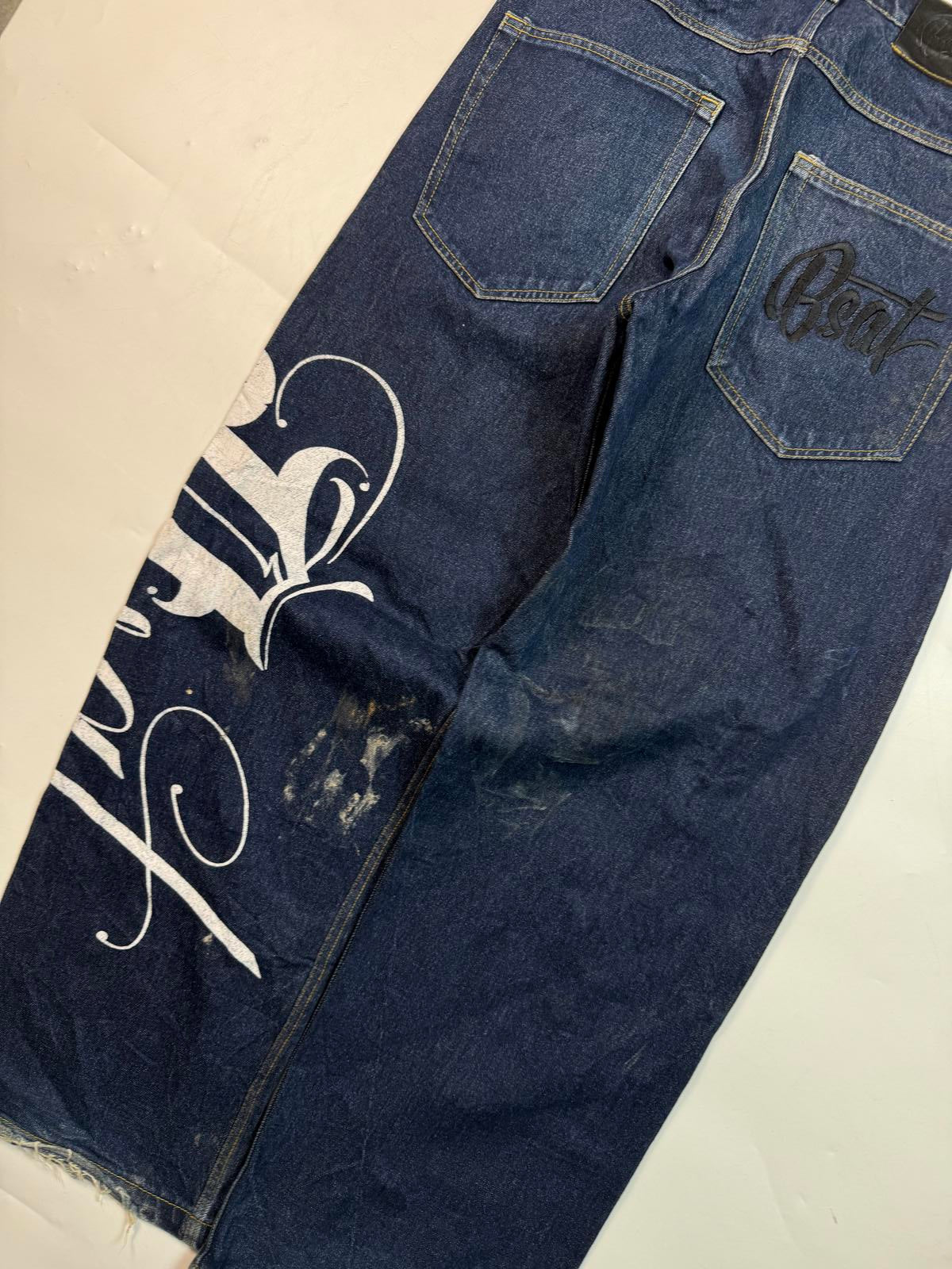 Vintage Y2K baggy hip hop jeans (W34)