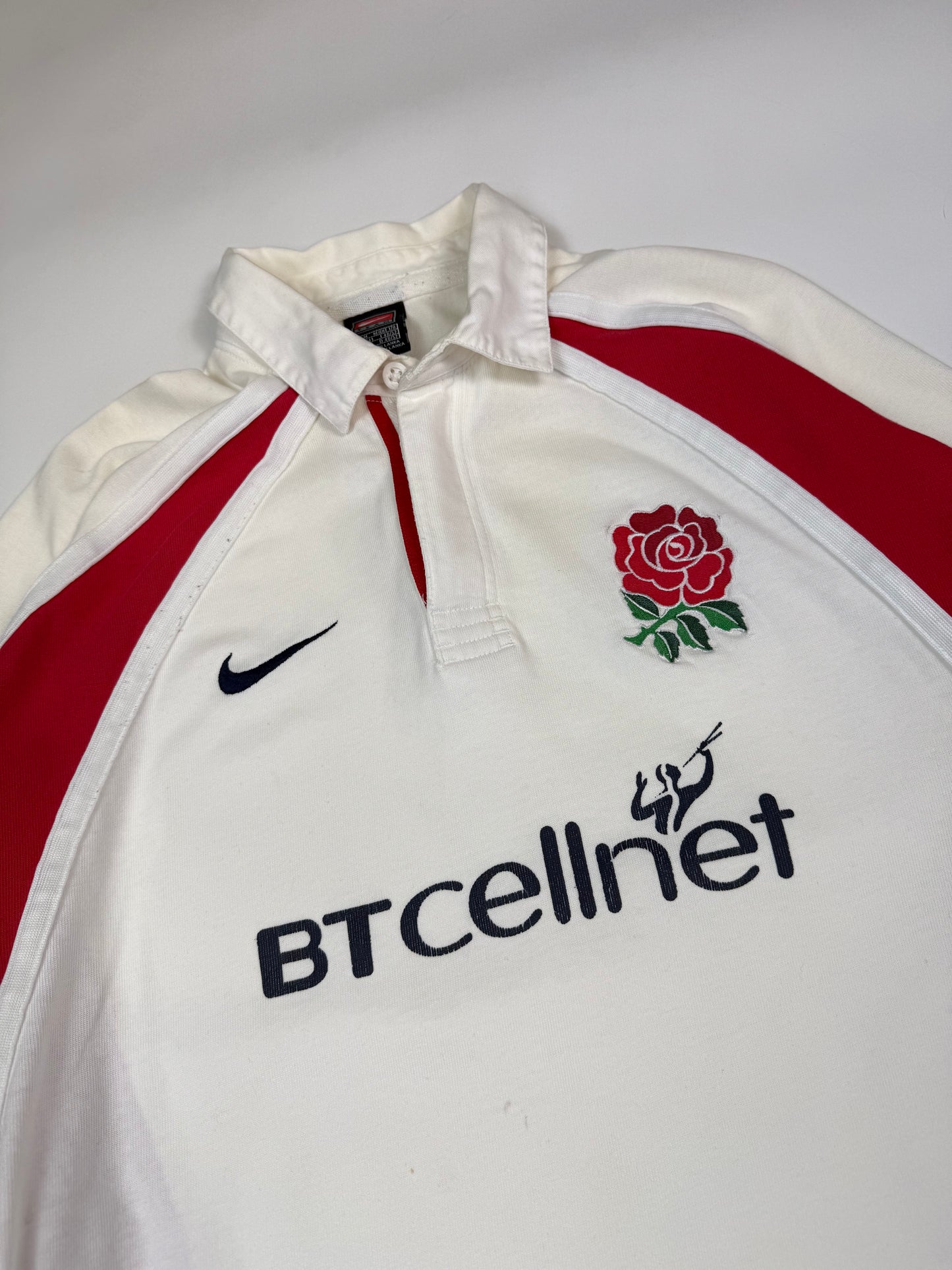 Vintage England 2001/02 Nike rugby union shirt (L)