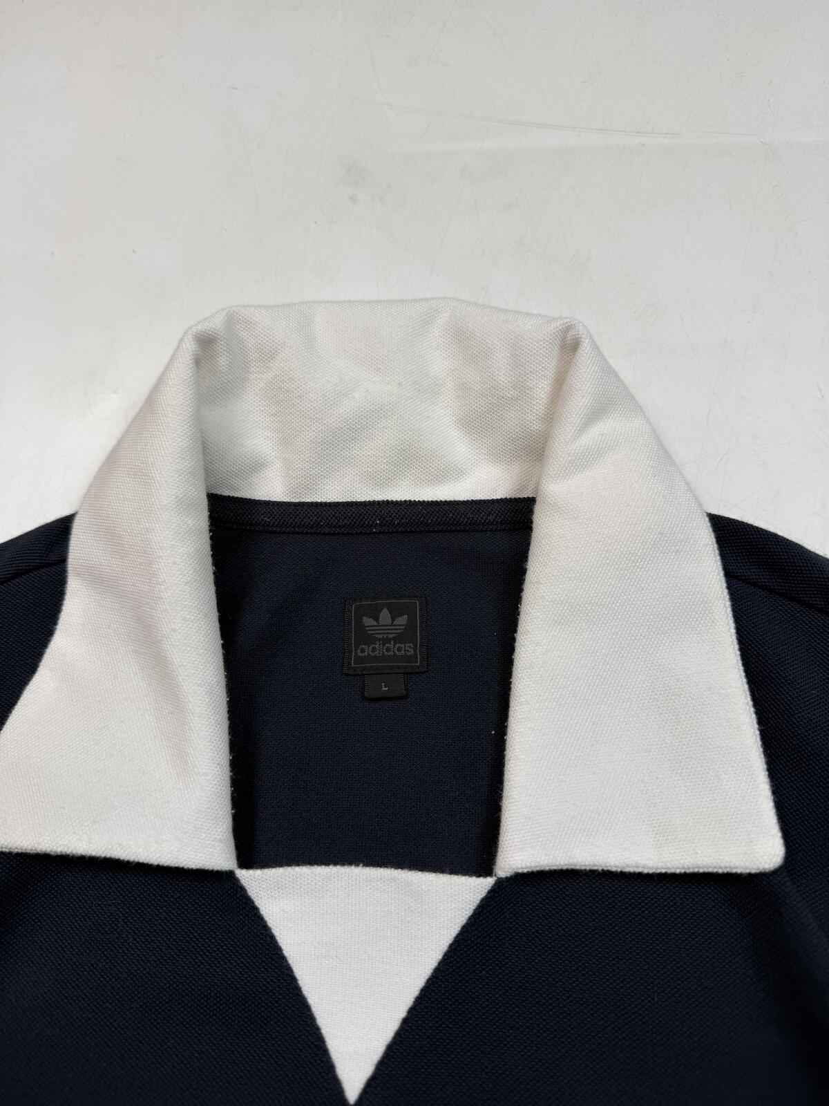 Vintage Scotland adidas originals football polo shirt (L)