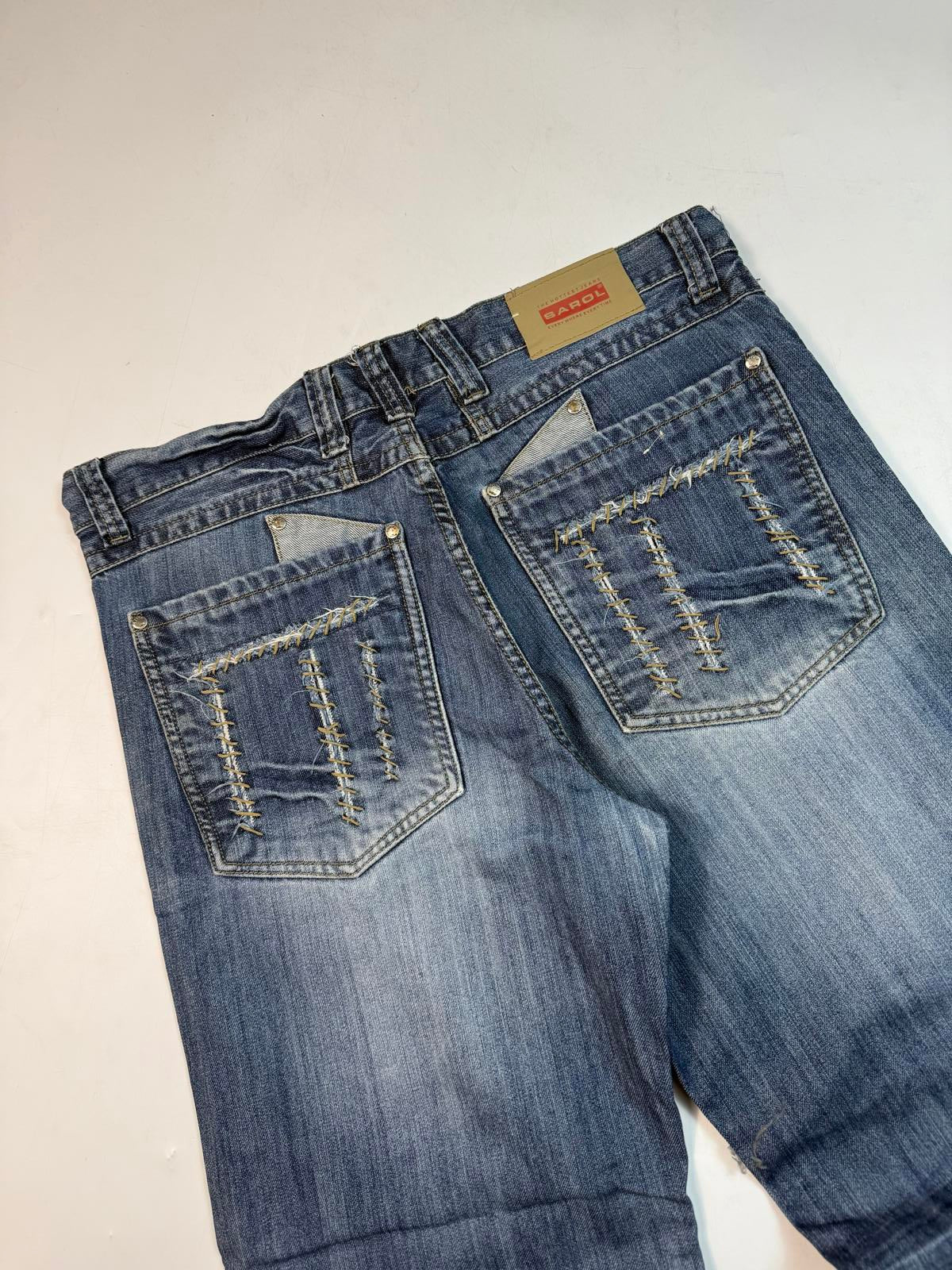 Vintage Y2K baggy hip hop jeans (W36)