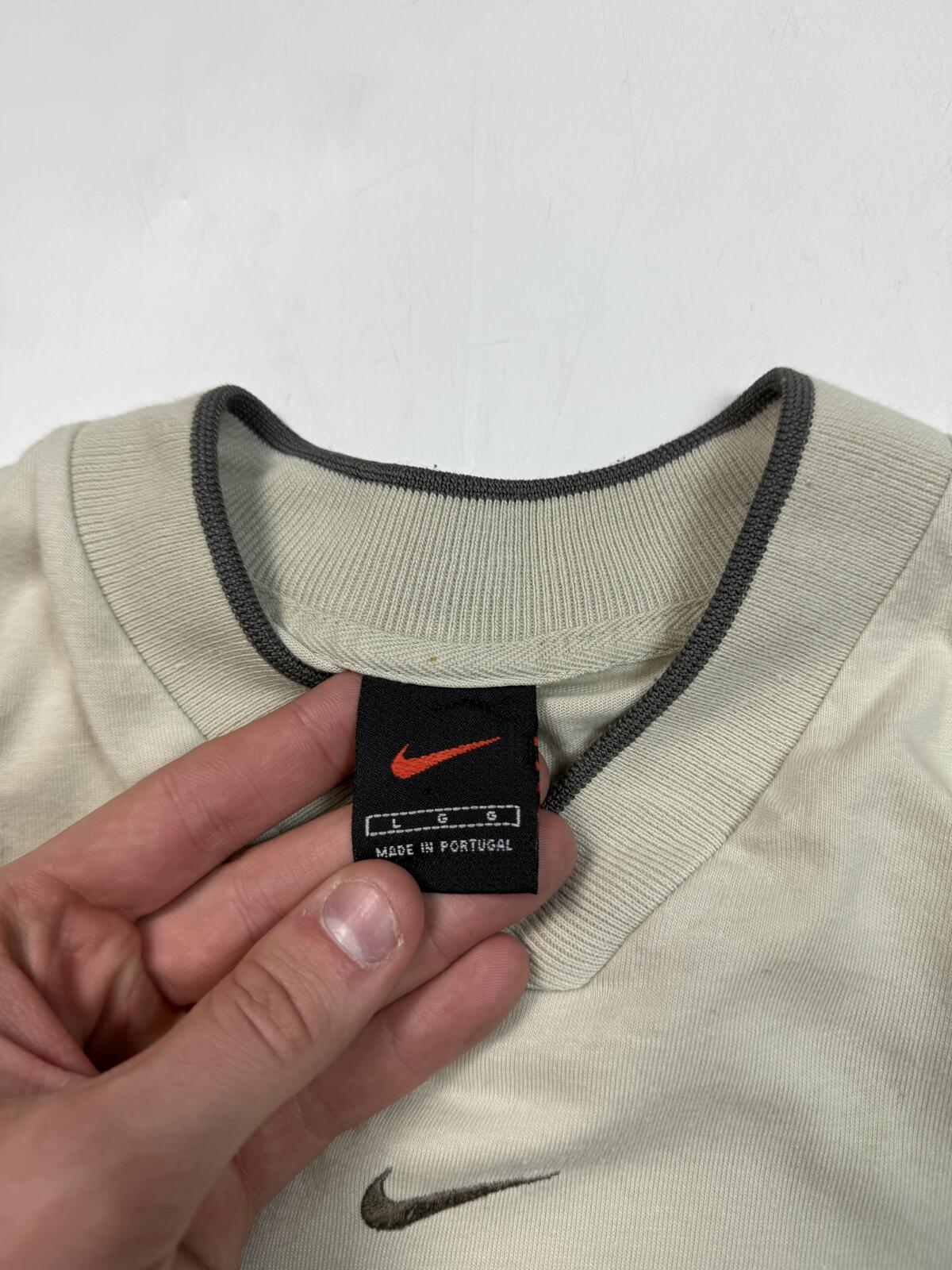 Vintage 90s Nike centre swoosh tee (L)