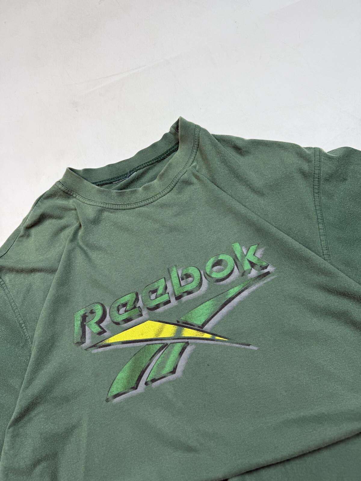 Vintage 90s Reebok centre logo tee (L)