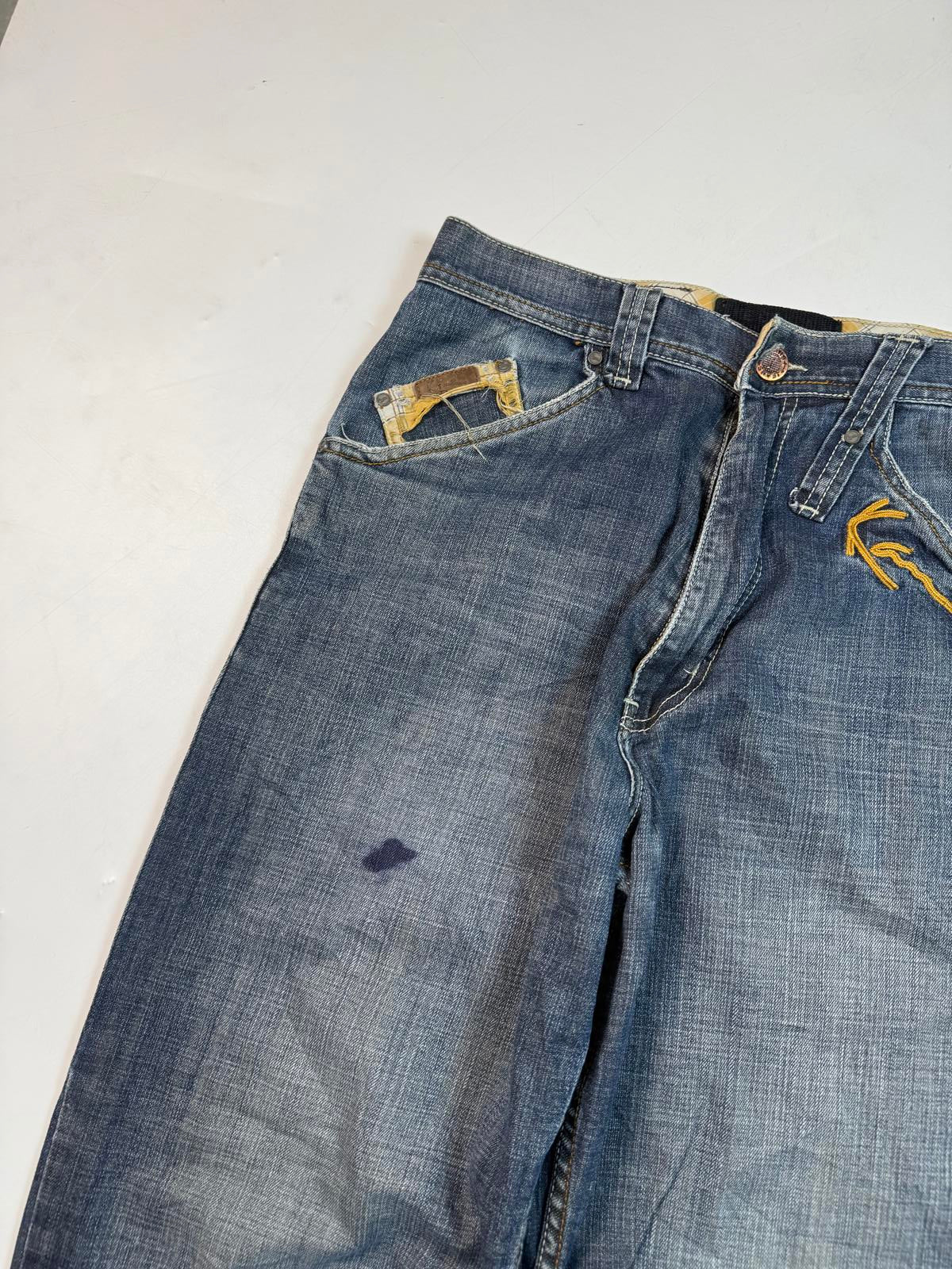 Vintage Karl Kani baggy hip hop jeans (W30)