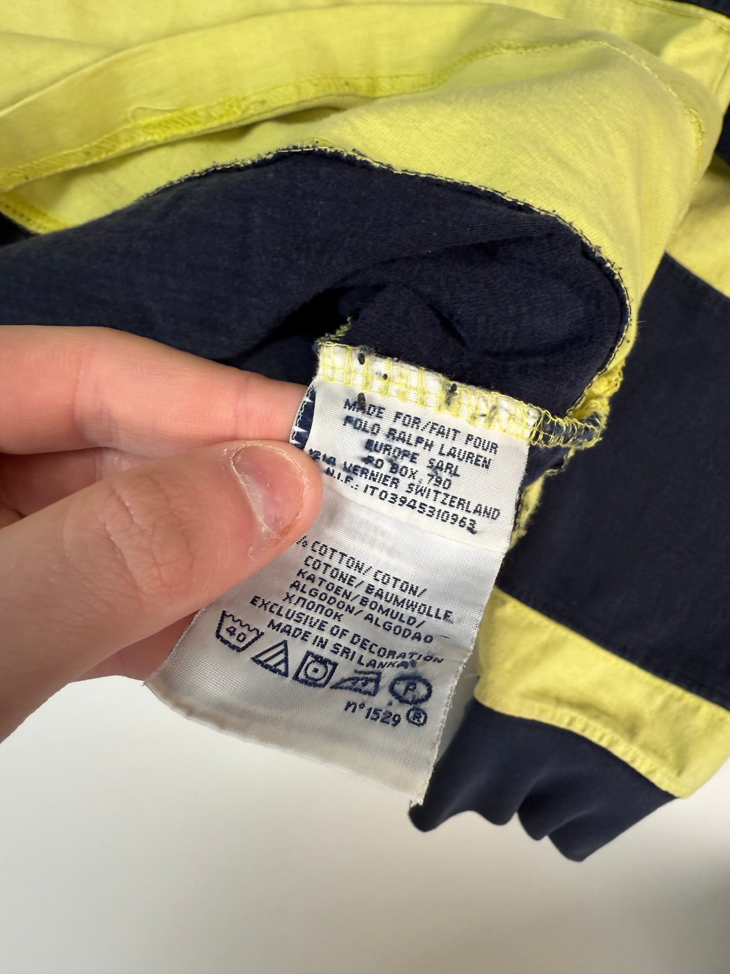 Vintage Polo Ralph Lauren rugby polo (M)