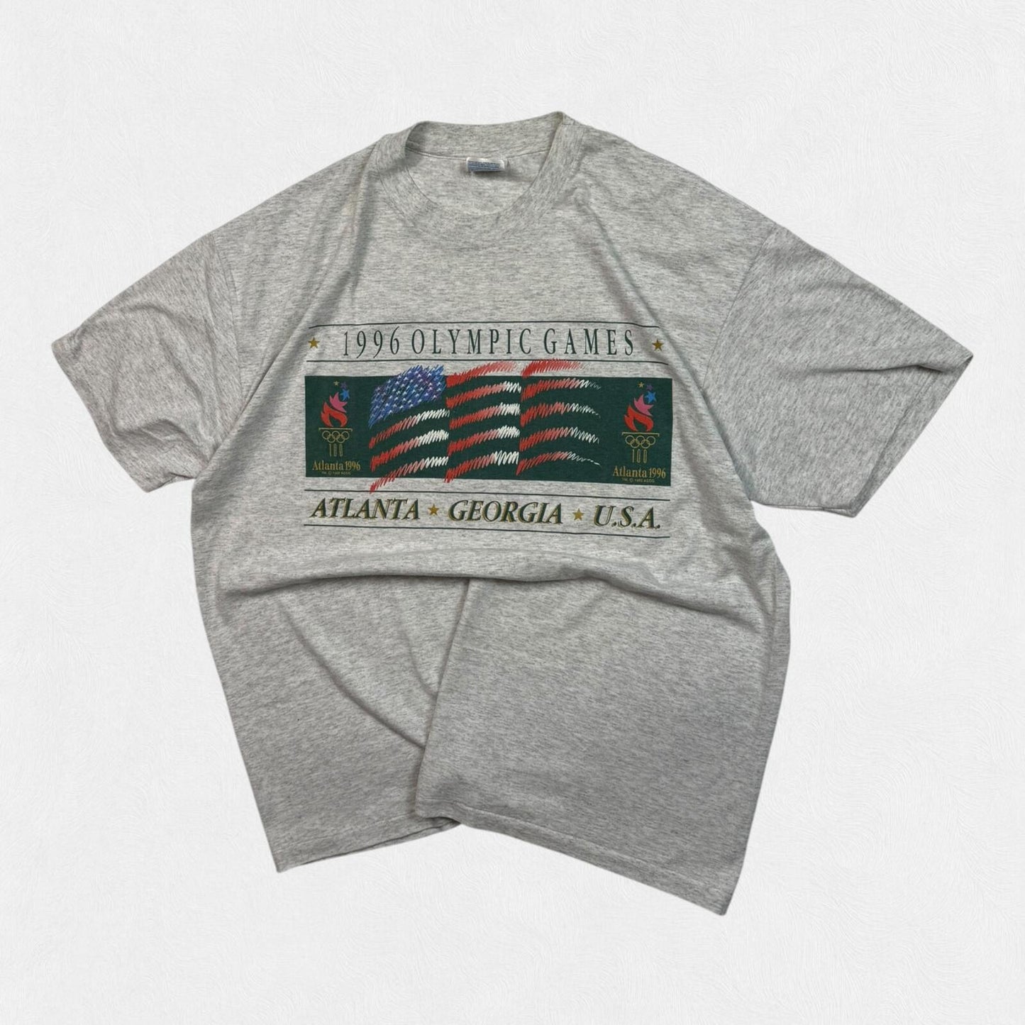 Vintage 90s Atlanta 1996 olympics graphic tee (XL)