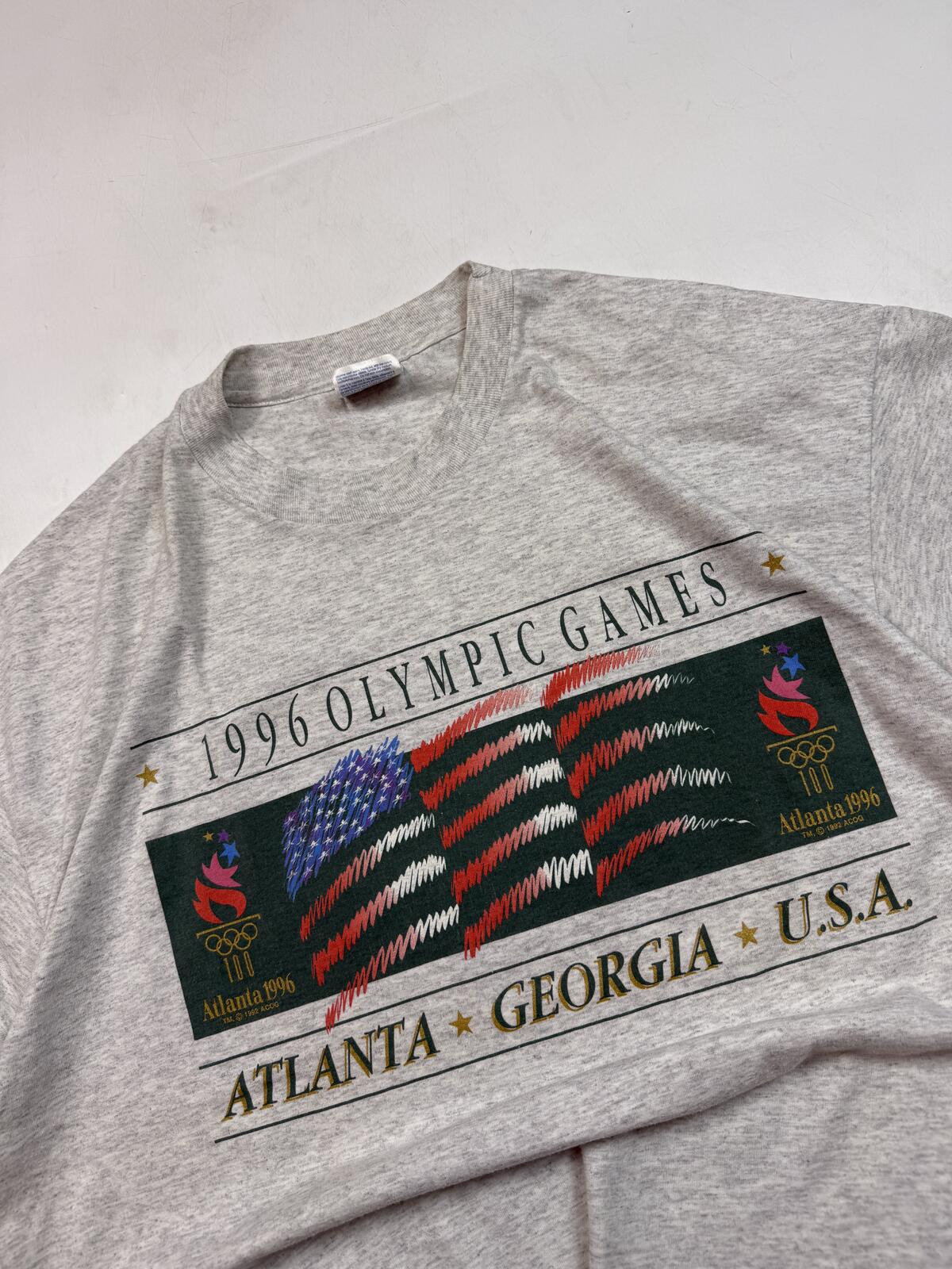 Vintage 90s Atlanta 1996 olympics graphic tee (XL)