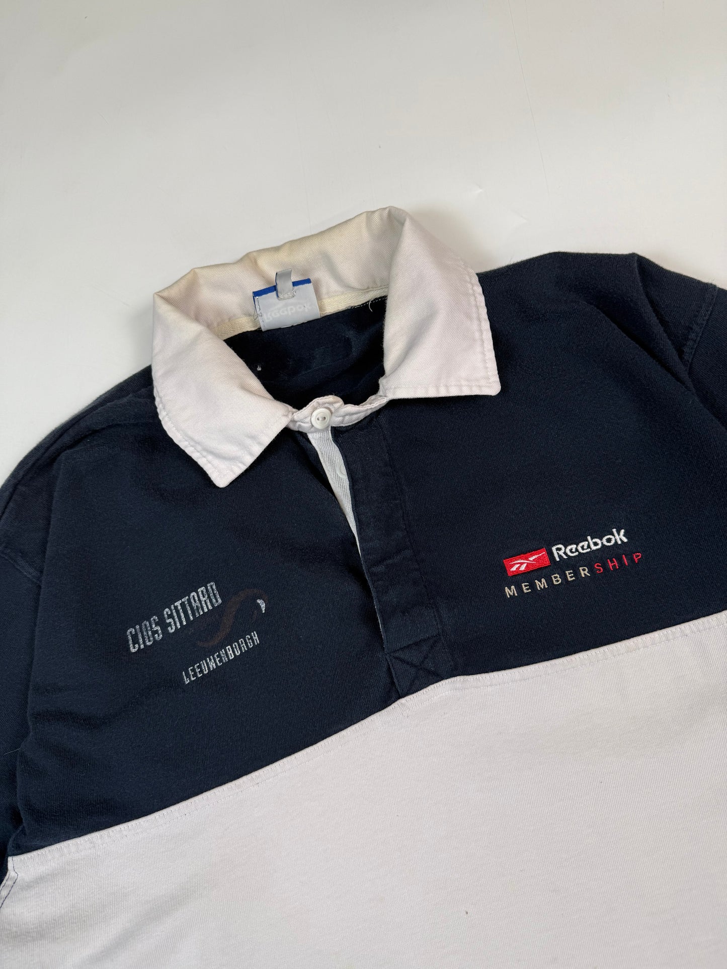 Vintage Reebok rugby polo (L)