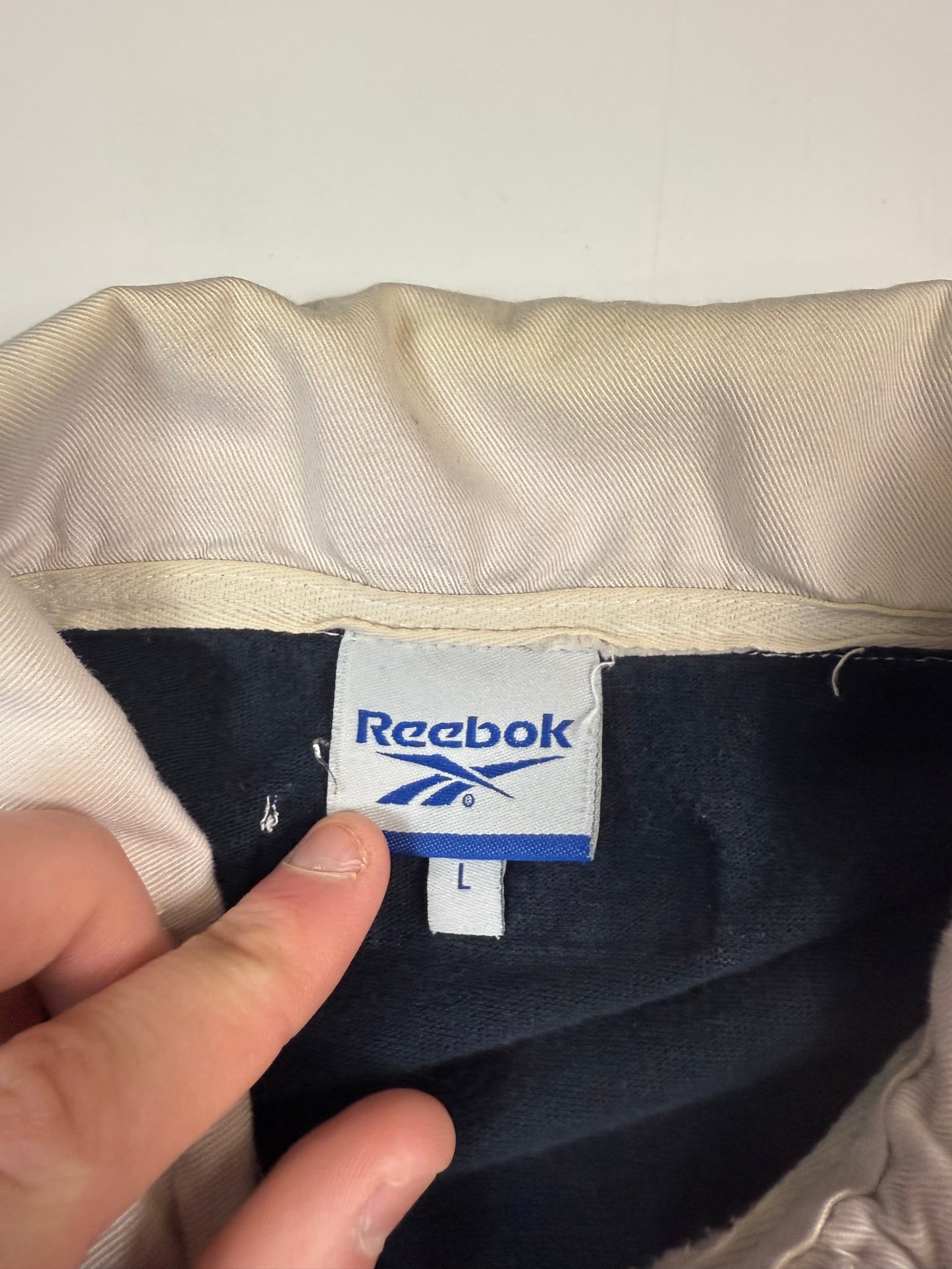 Vintage Reebok rugby polo (L)